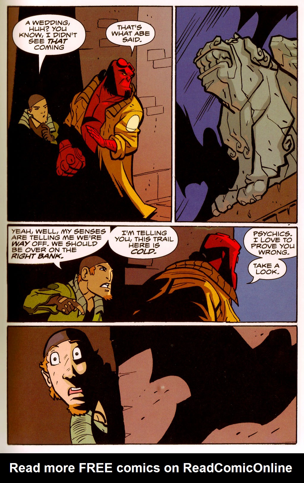 Read online Hellboy Animated: The Black Wedding comic -  Issue # TPB - 24