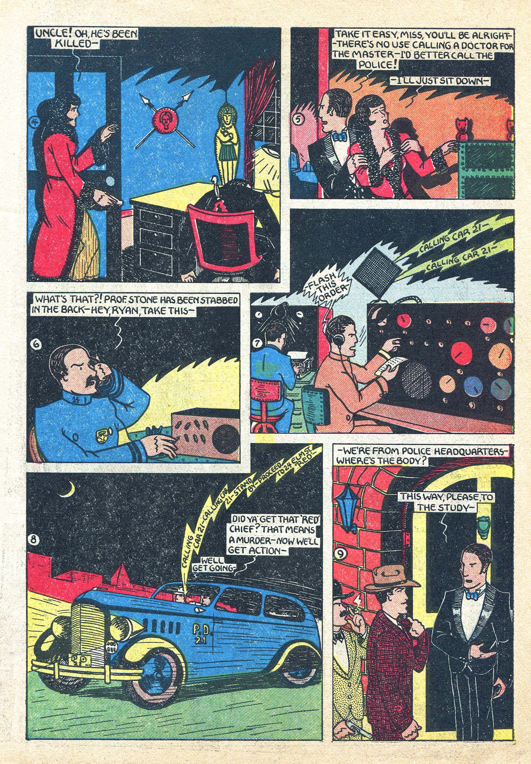 Read online Super Spy (1940) comic -  Issue #1 - 11