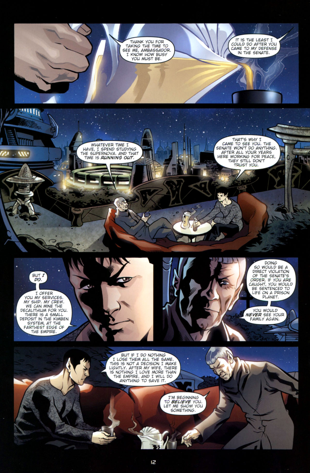 Read online Star Trek: Countdown comic -  Issue #1 - 12