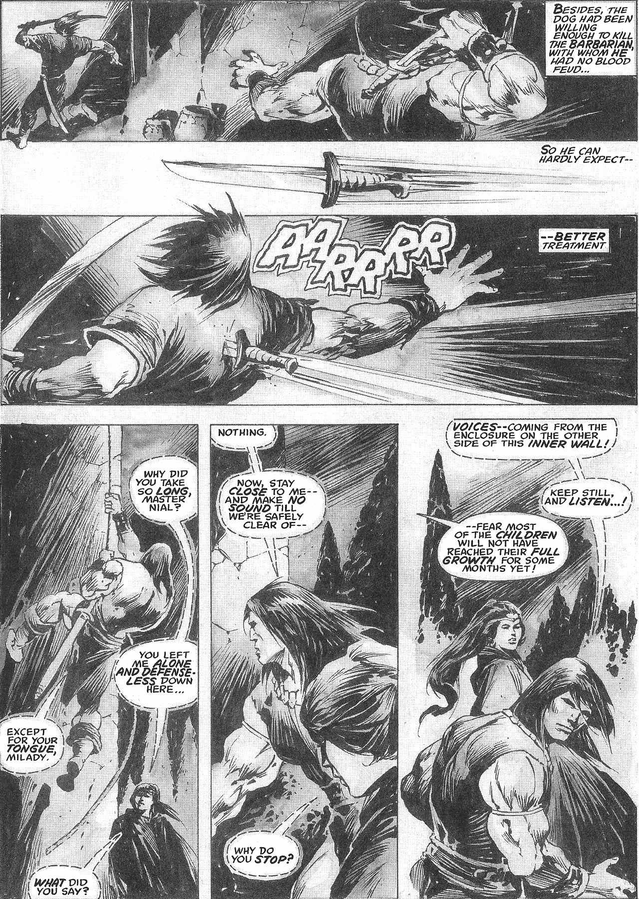 Read online The Savage Sword Of Conan comic -  Issue #209 - 35