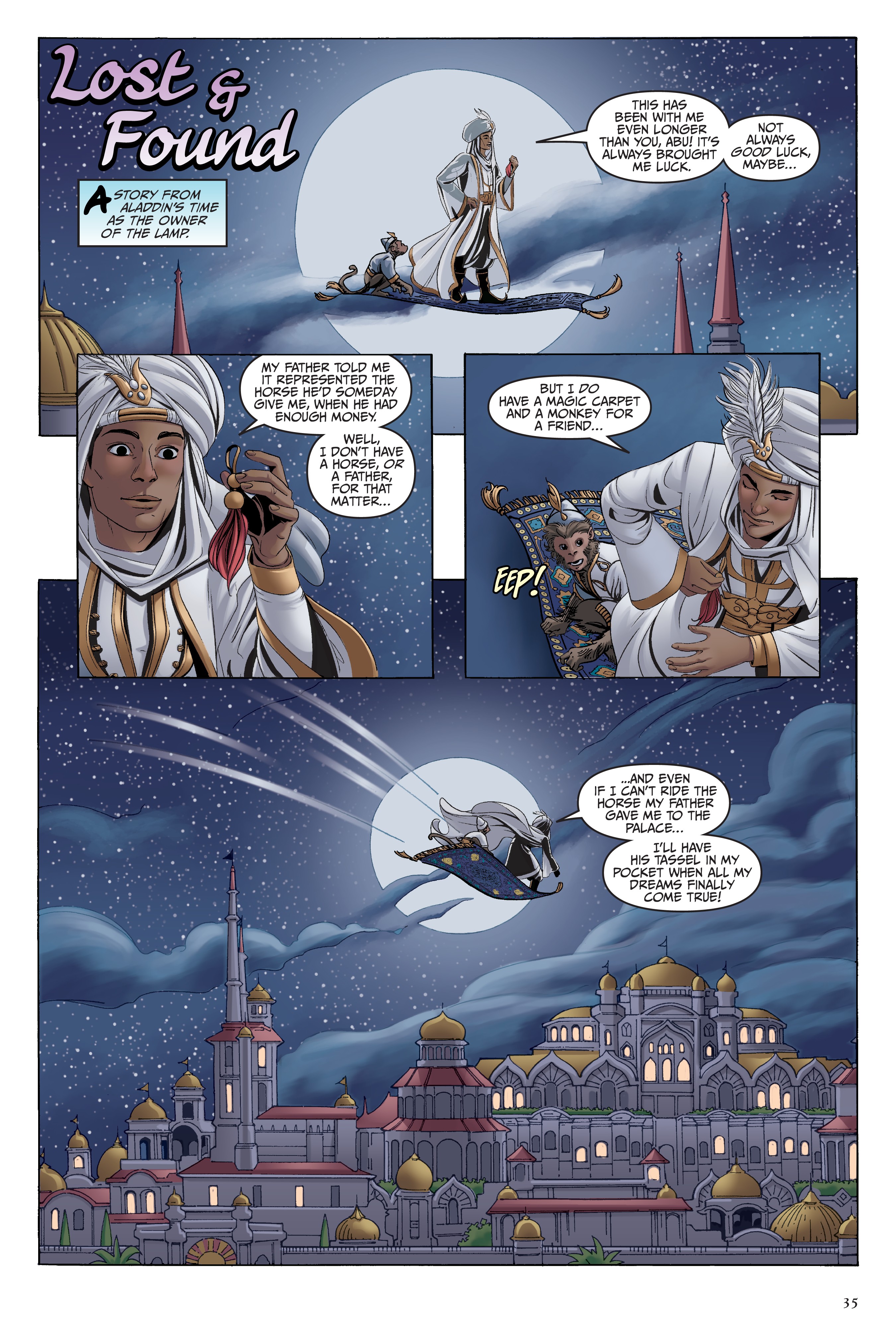 Read online Disney Aladdin: Four Tales of Agrabah comic -  Issue # TPB - 35