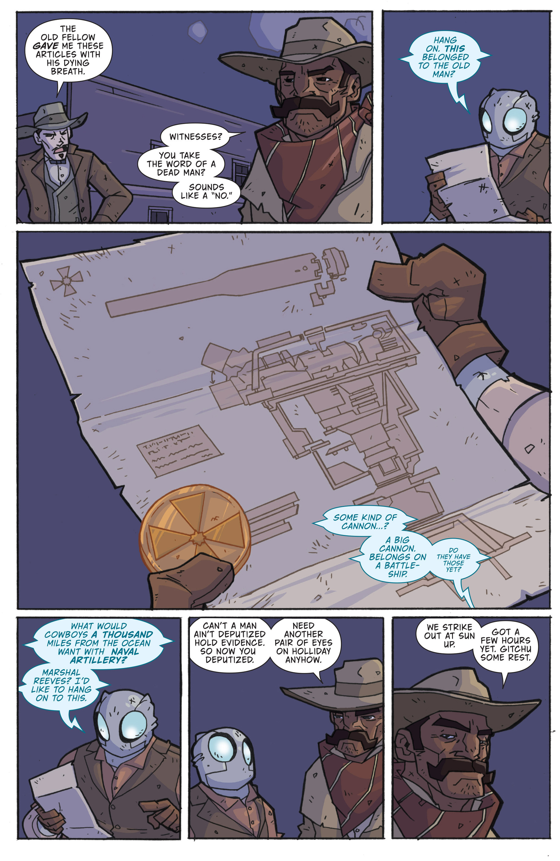 Read online Atomic Robo and the Knights of the Golden Circle comic -  Issue #2 - 17