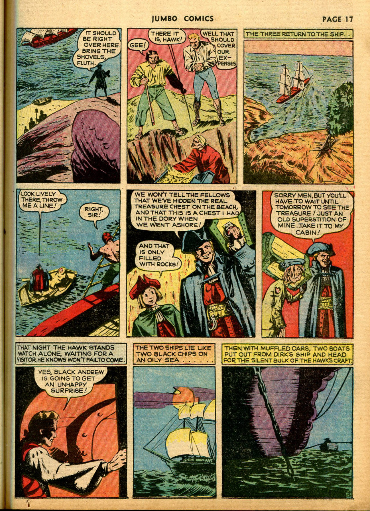 Read online Jumbo Comics comic -  Issue #21 - 19