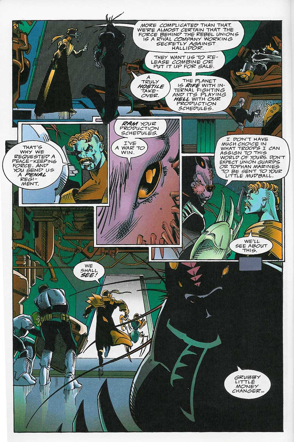 Read online Alien Legion: Tenants of Hell comic -  Issue #1 - 6