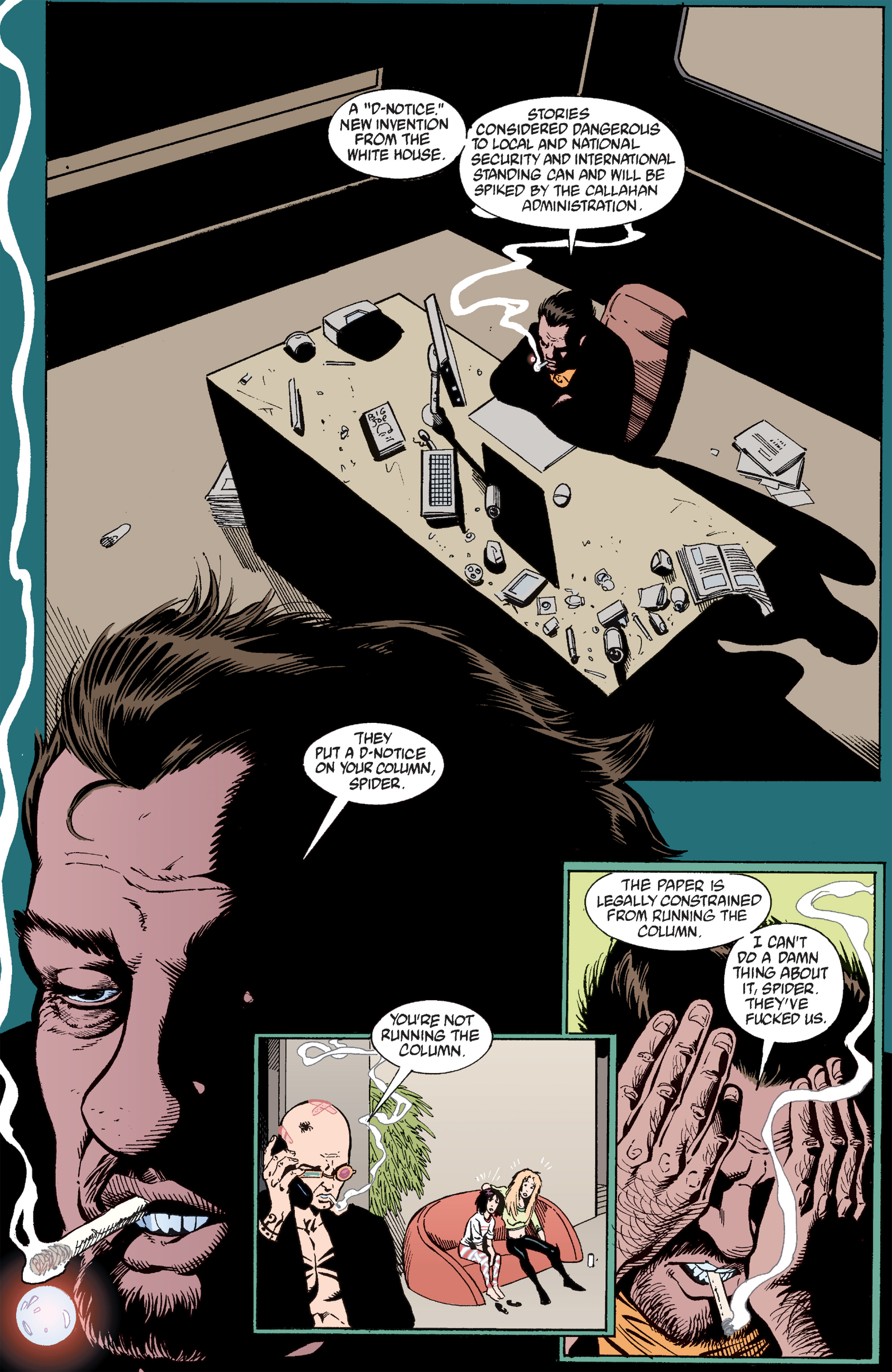 Read online Transmetropolitan comic -  Issue #30 - 19