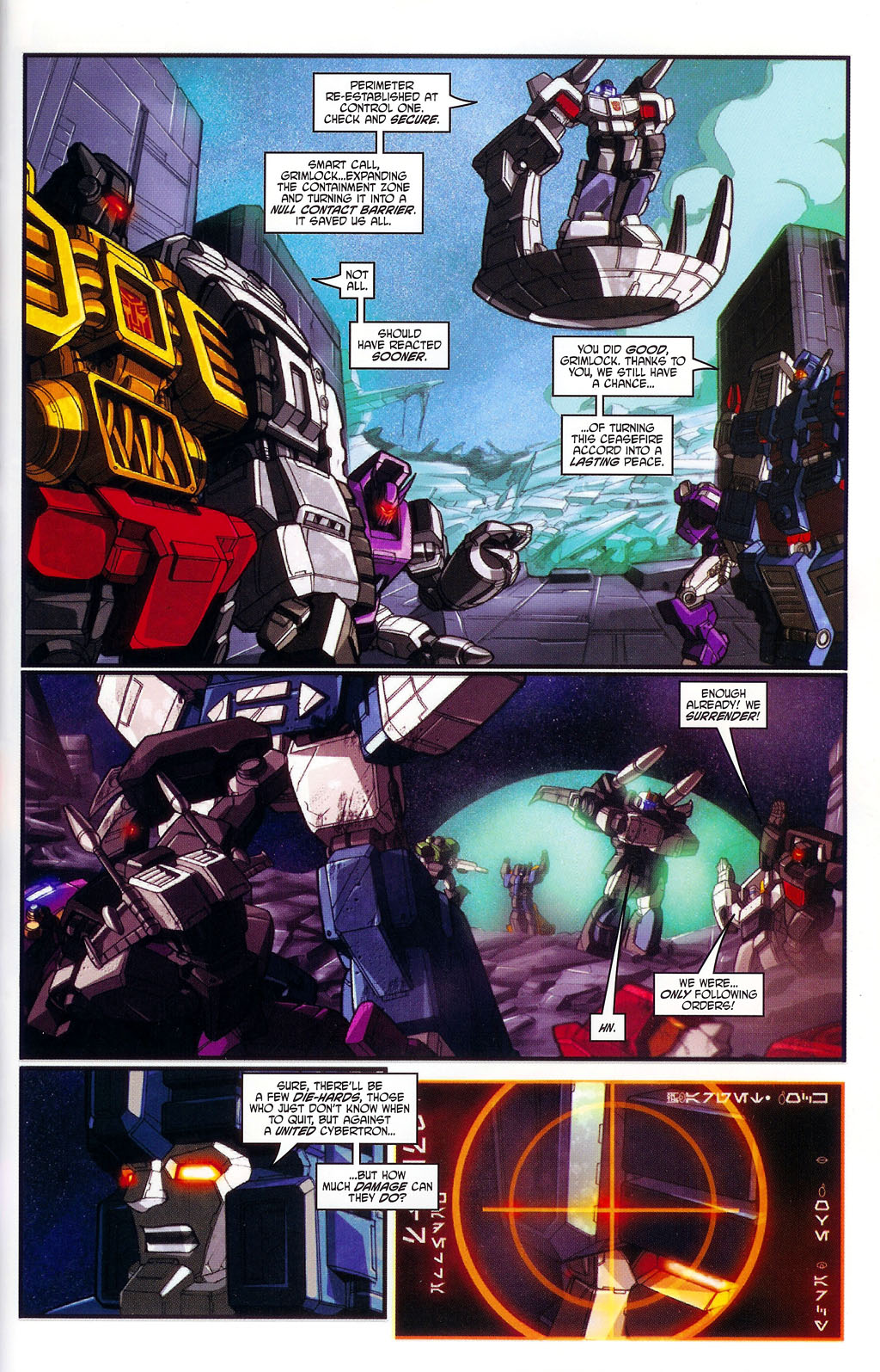 Read online Transformers War Within: "The Age of Wrath" comic -  Issue #1 - 22