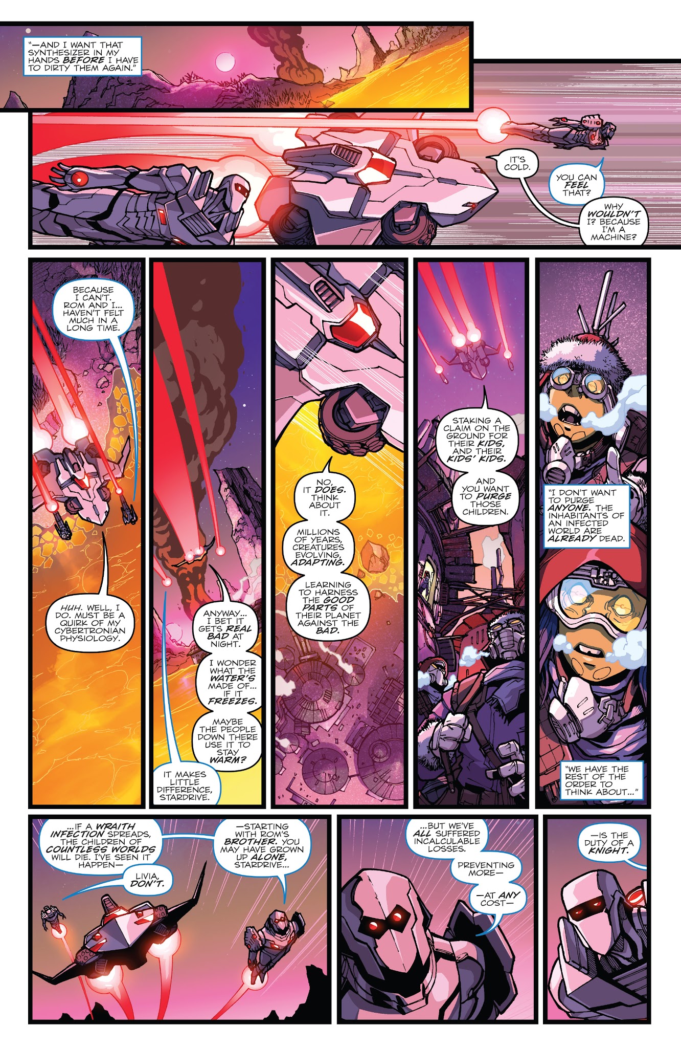 Read online ROM vs. Transformers: Shining Armor comic -  Issue # _TPB 1 - 62