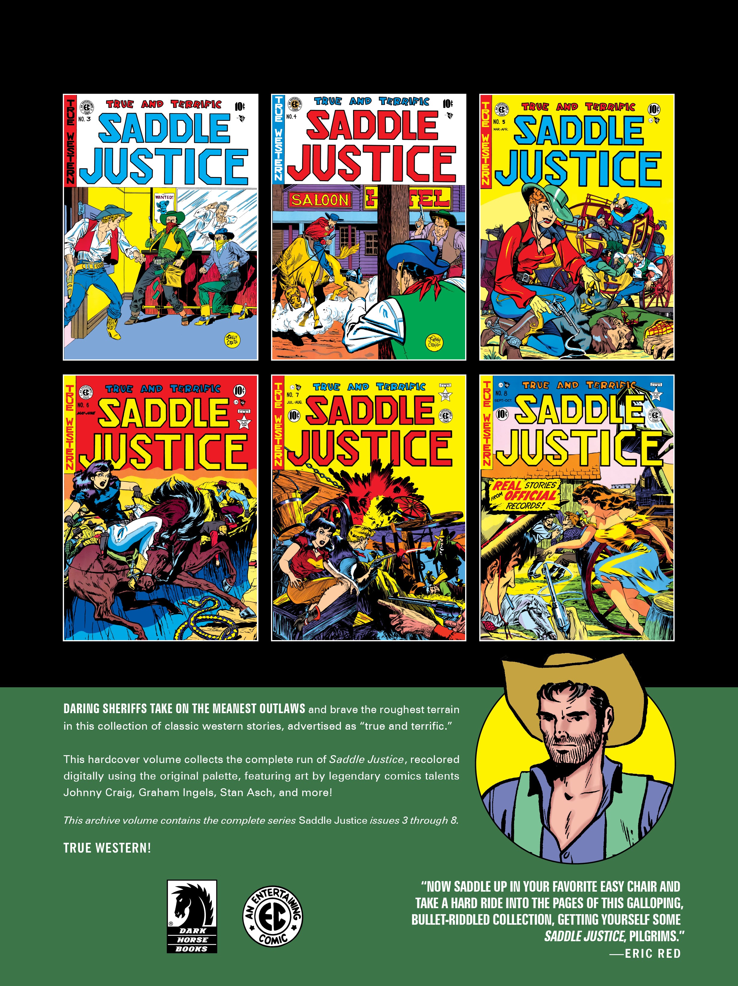 Read online The EC Archives: Saddle Justice comic -  Issue # TPB (Part 2) - 109
