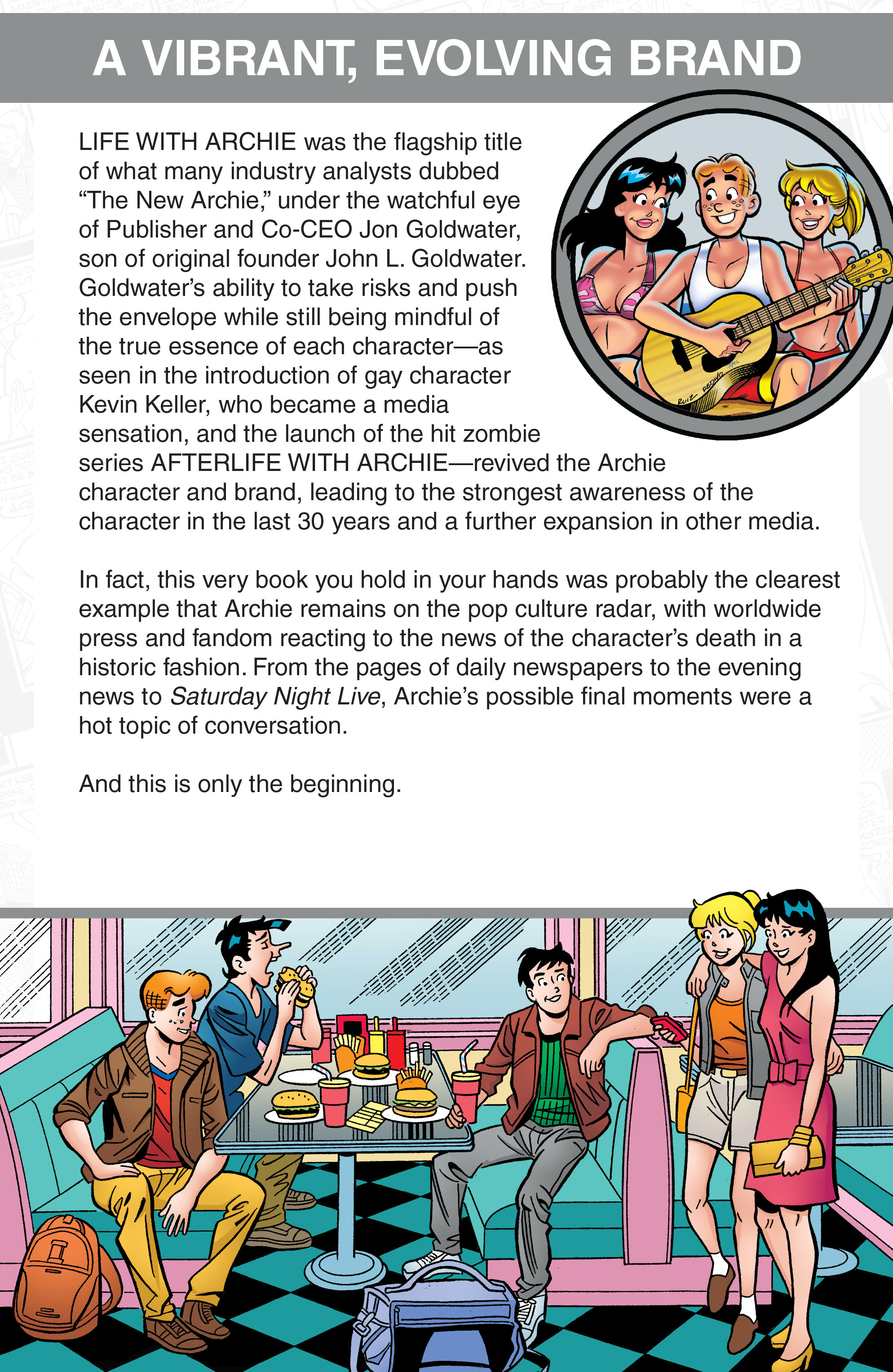 Read online The Death of Archie: A Life Celebrated comic -  Issue # TPB - 119