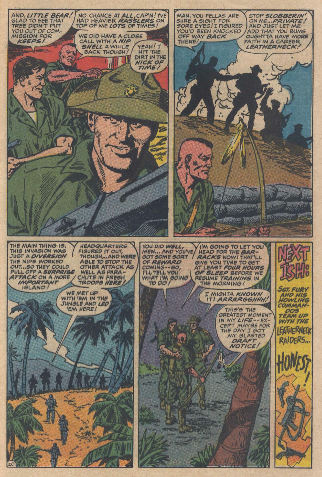 Read online Captain Savage and his Leatherneck Raiders comic -  Issue #10 - 34