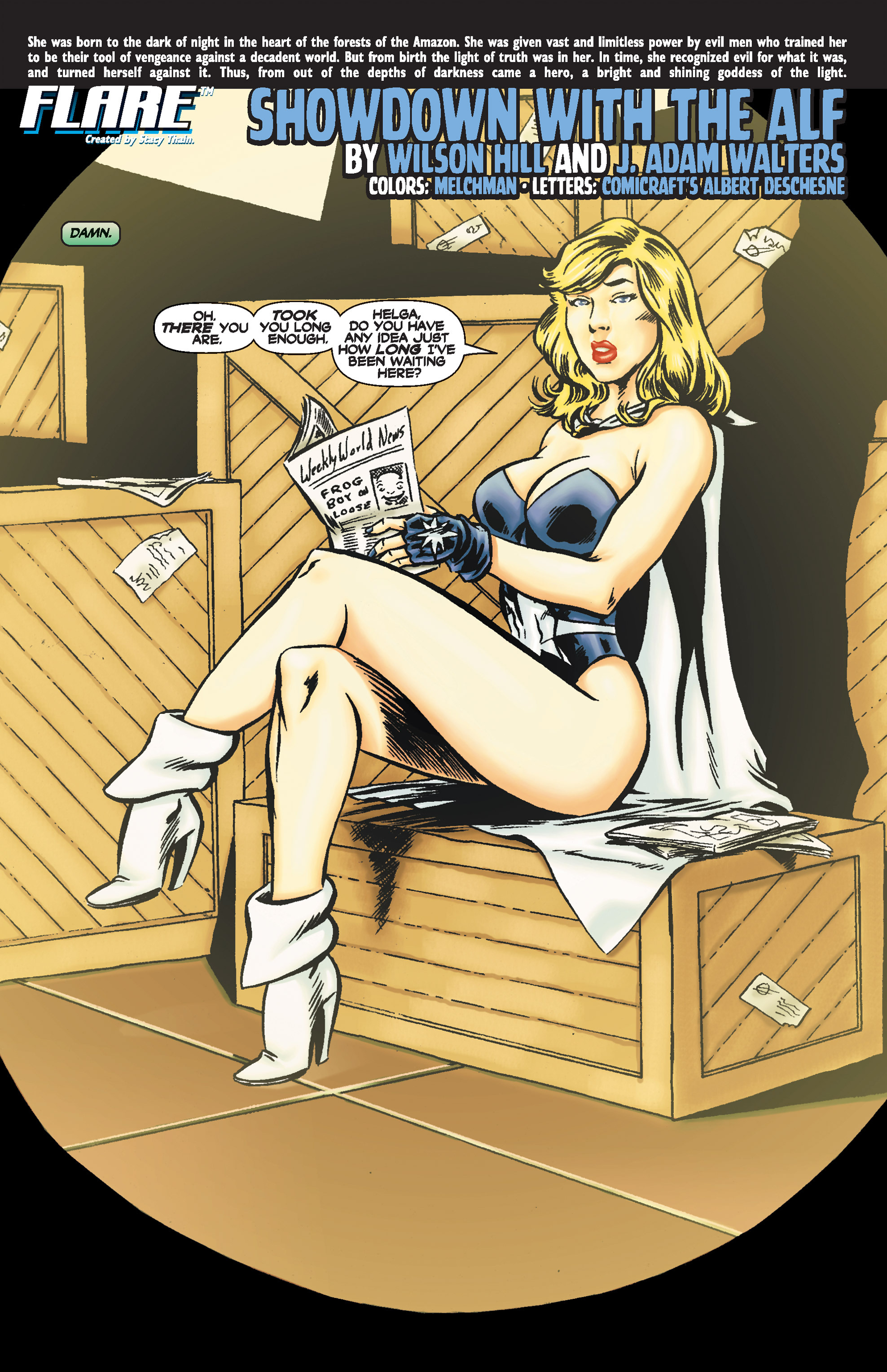 Read online Flare (2004) comic -  Issue #32 - 3
