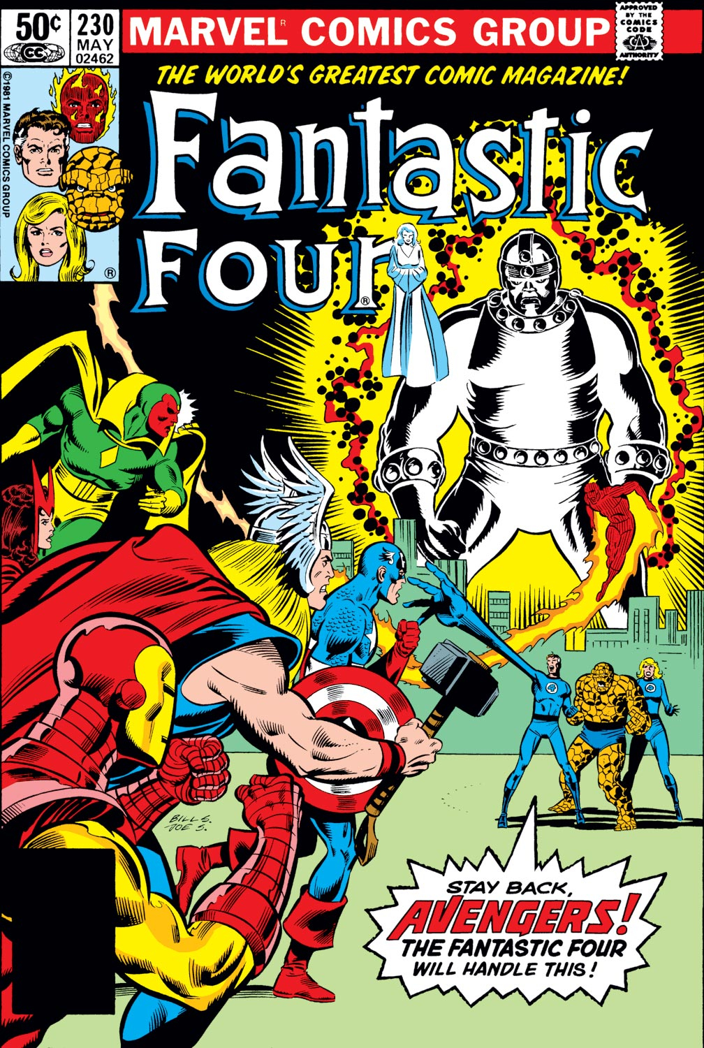 Read online Fantastic Four (1961) comic -  Issue #230 - 1