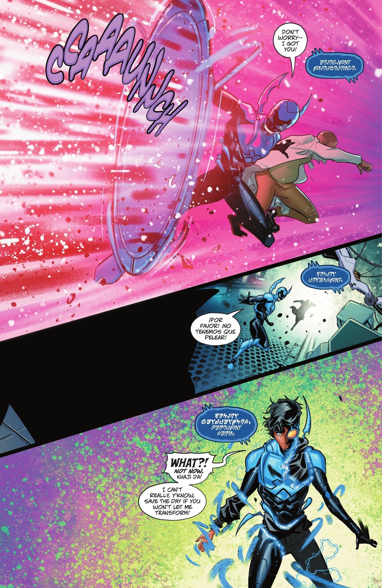 Read online Blue Beetle: Graduation Day comic -  Issue #2 - 14