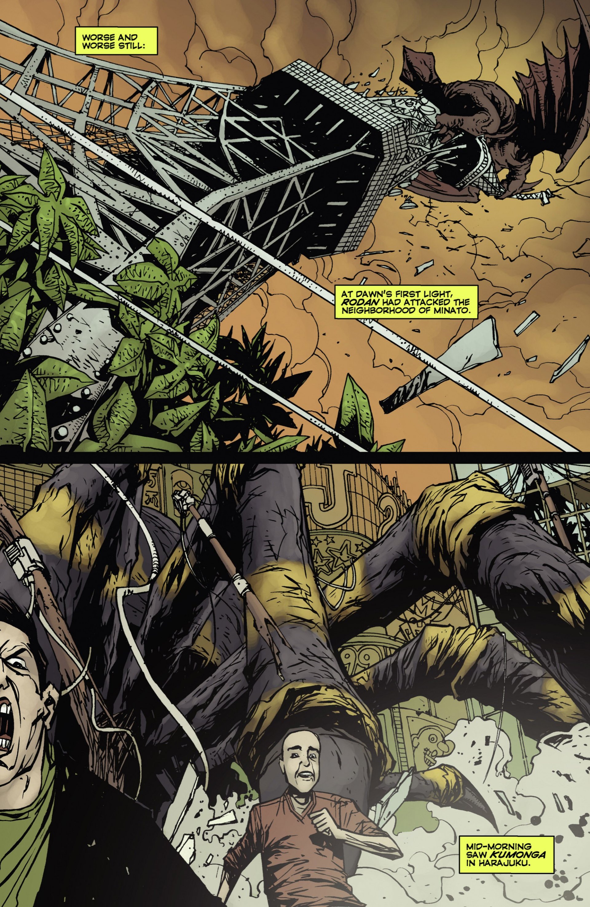 Read online Godzilla: Gangsters and Goliaths comic -  Issue # Full - 91
