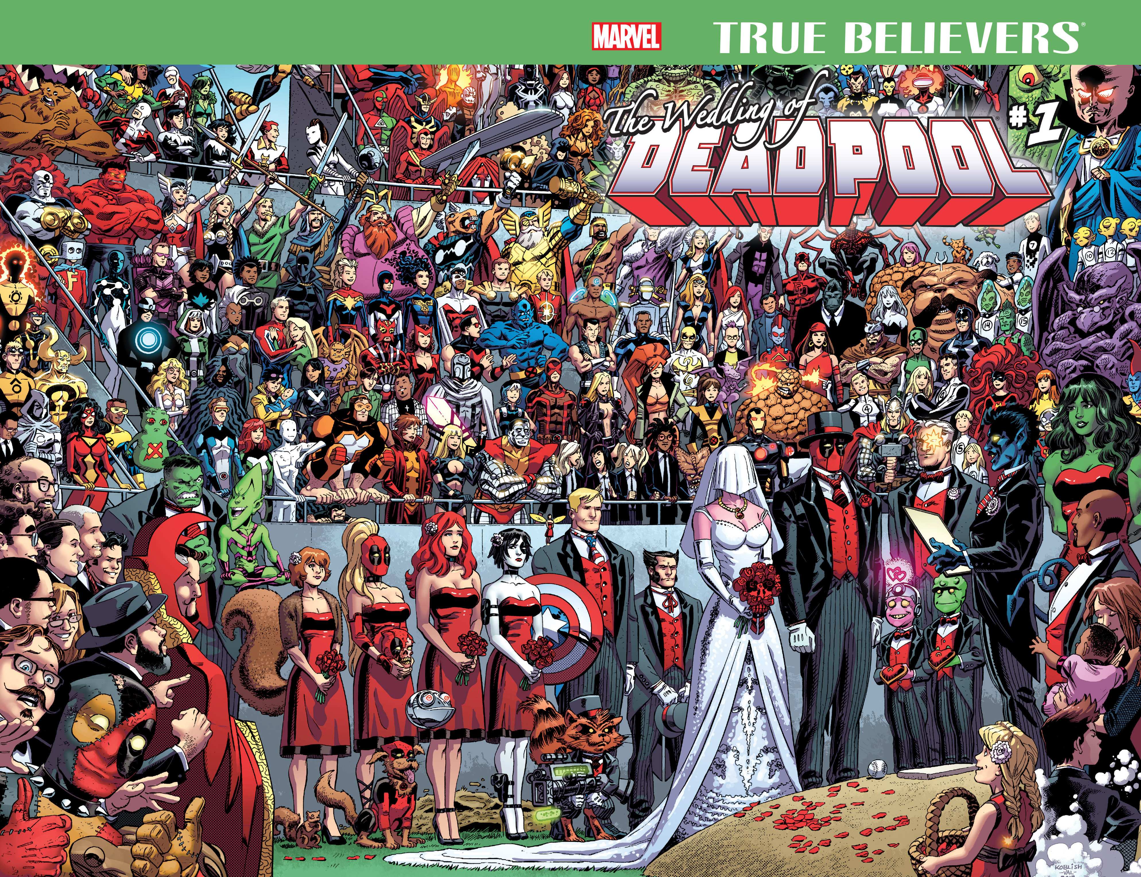 Read online True Believers: The Wedding of Deadpool comic -  Issue # Full - 2