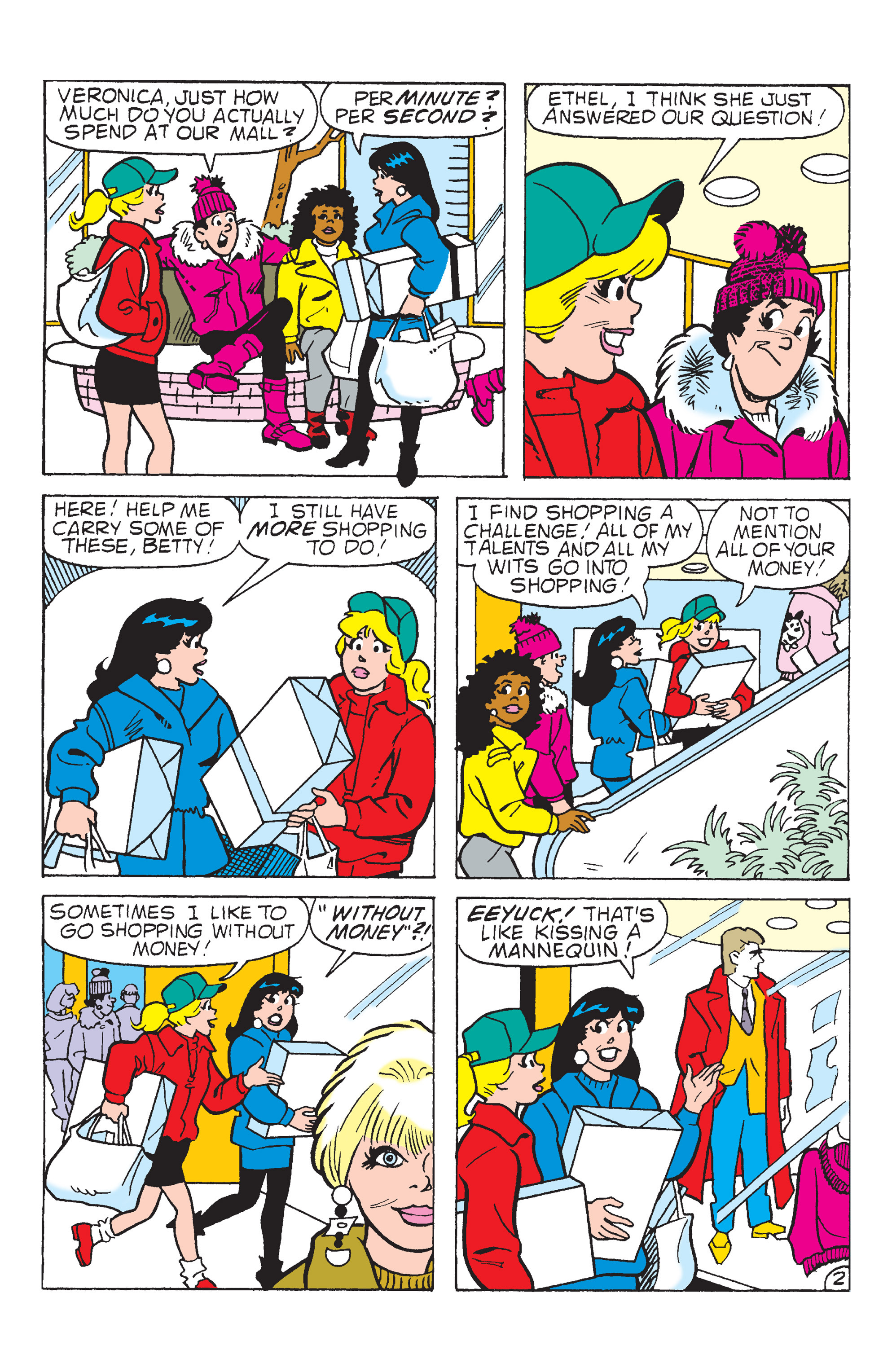 Read online Betty and Veronica: Mall Princesses comic -  Issue # TPB - 60