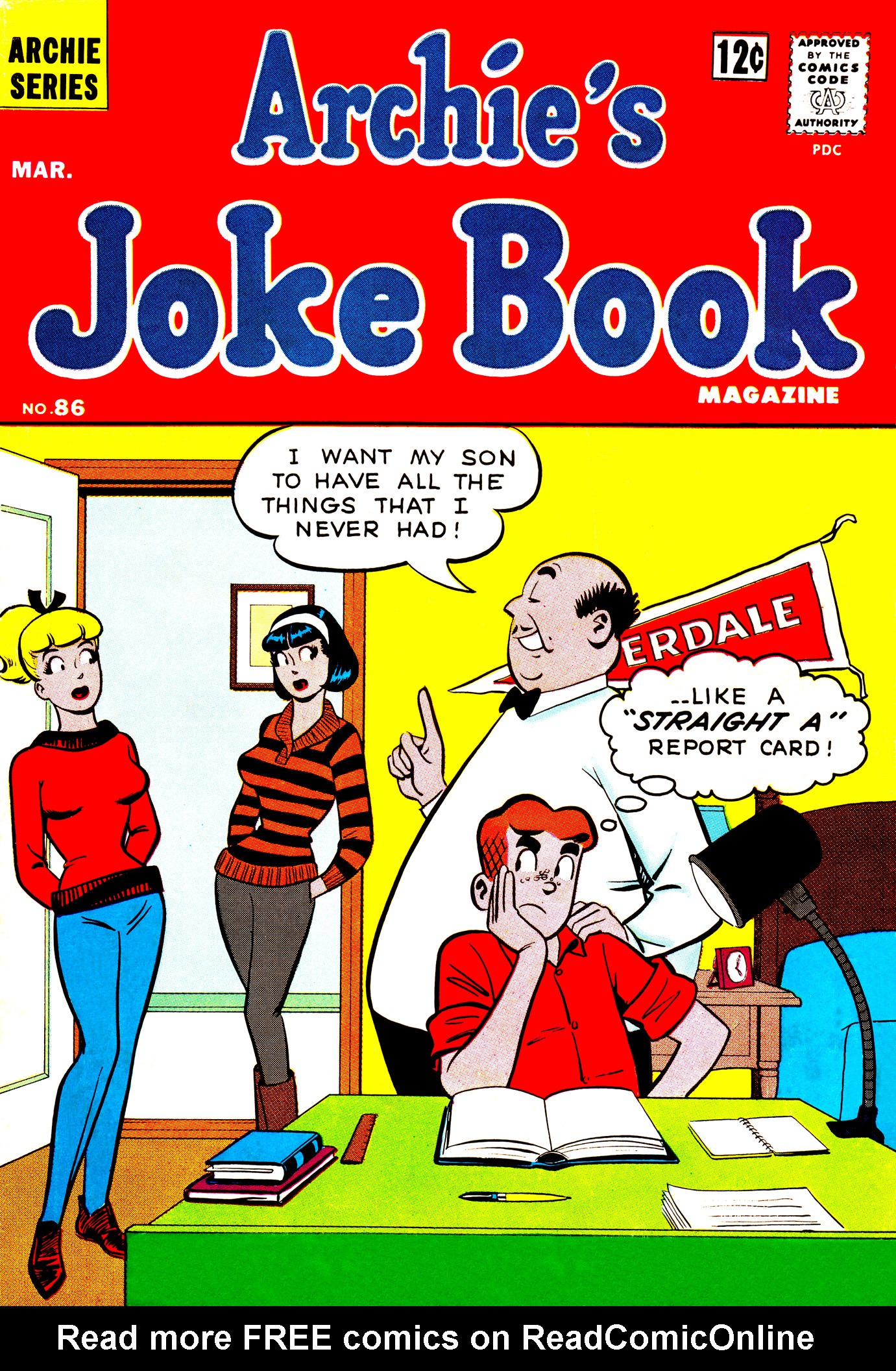 Read online Archie's Joke Book Magazine comic -  Issue #86 - 1