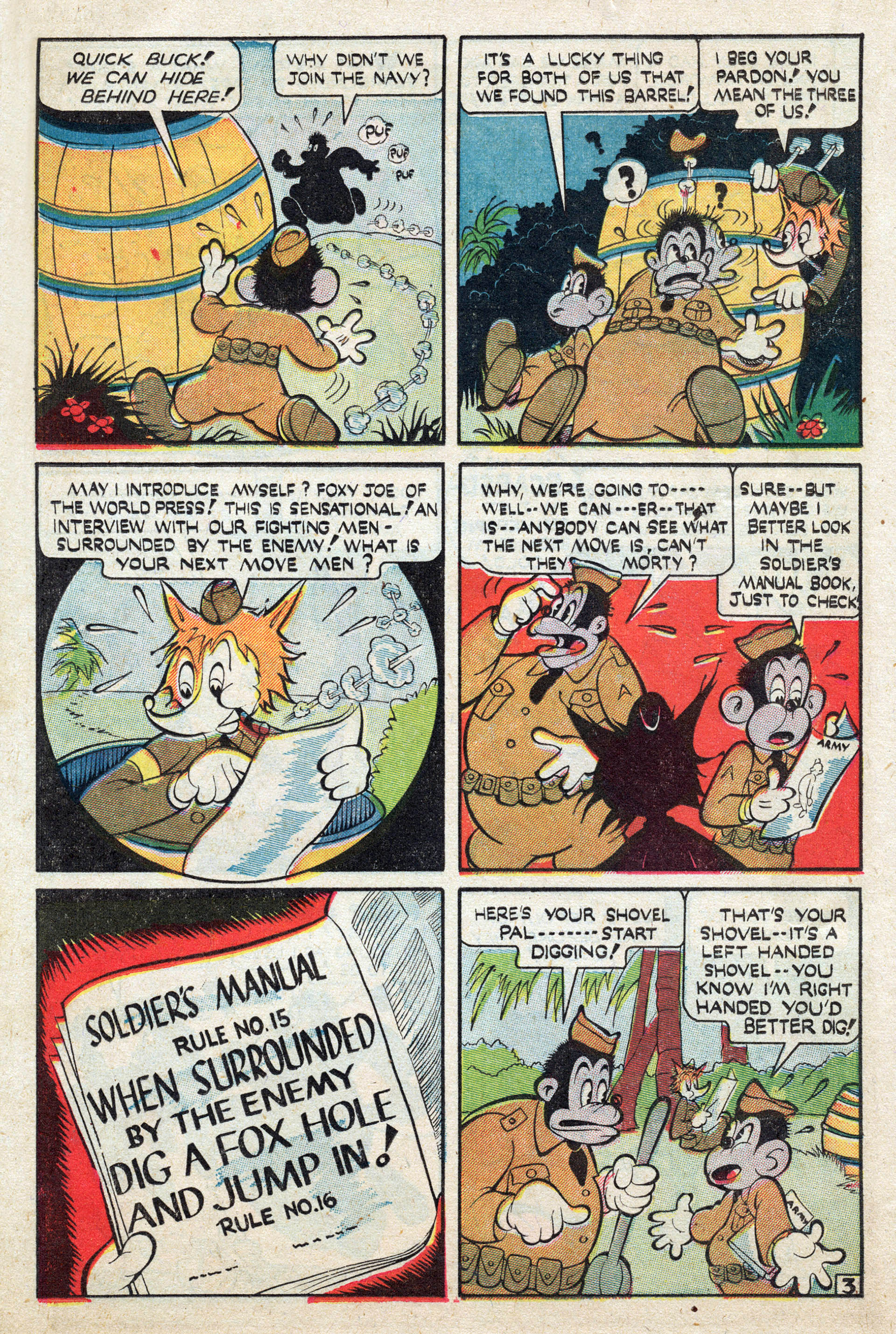 Read online Comedy Comics (1942) comic -  Issue #25 - 36