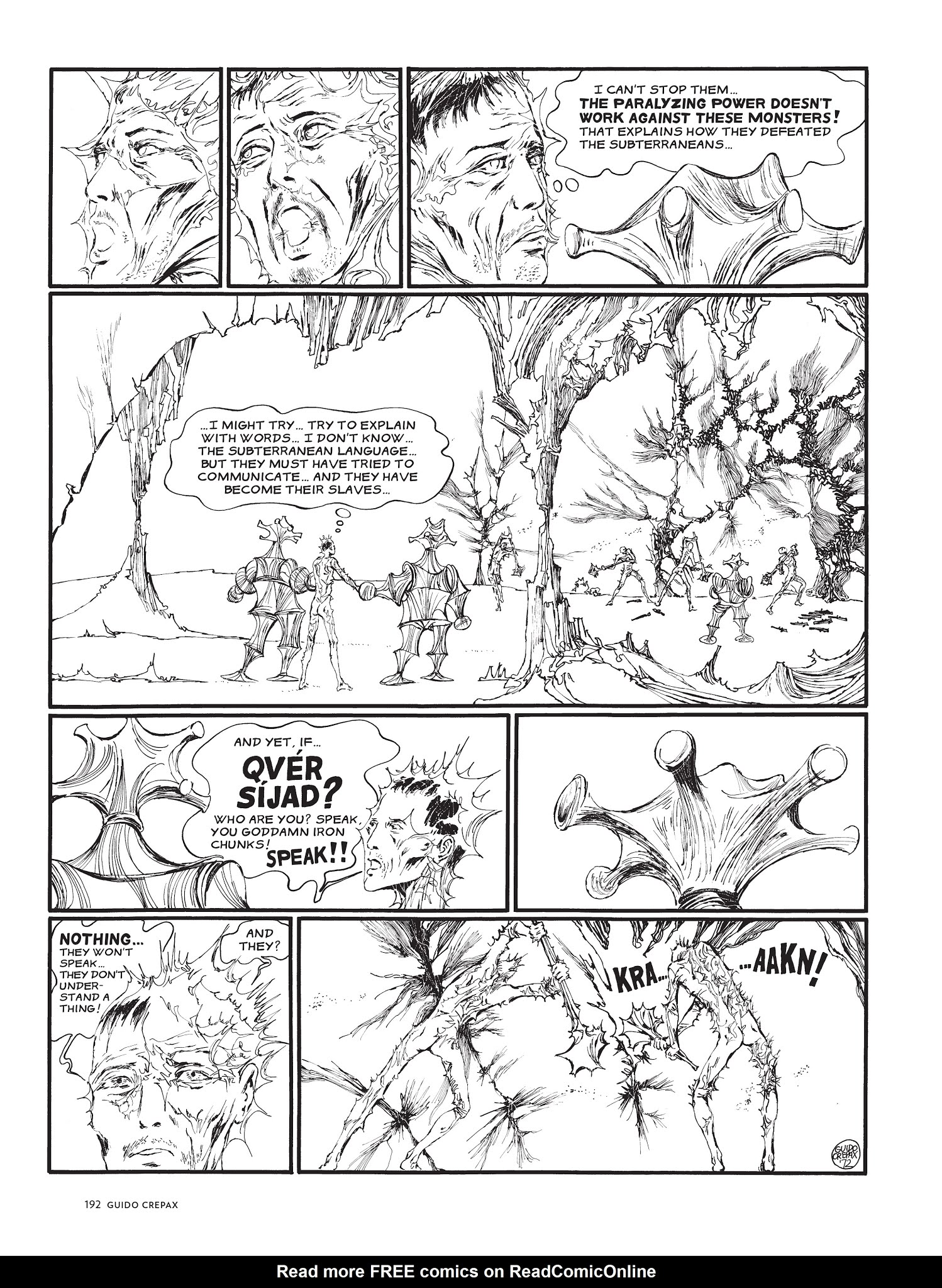 Read online The Complete Crepax comic -  Issue # TPB 3 - 182