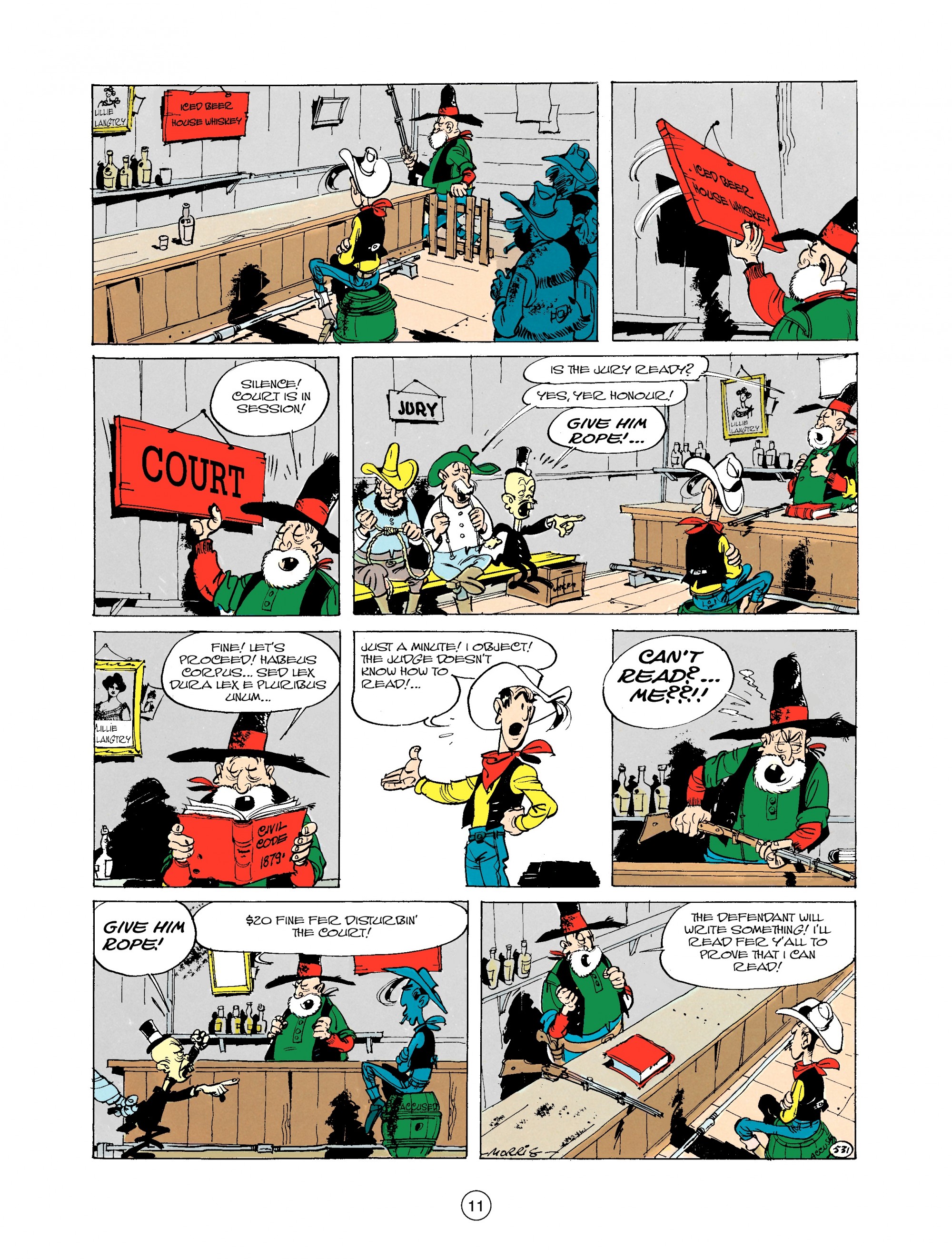 Read online A Lucky Luke Adventure comic -  Issue #24 - 11