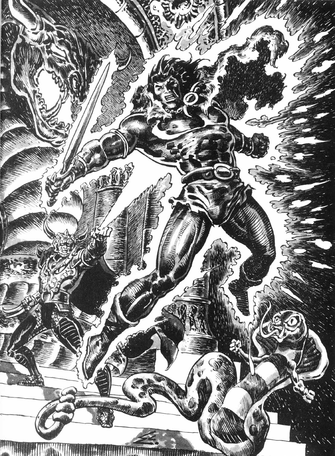 Read online The Savage Sword Of Conan comic -  Issue #229 - 52