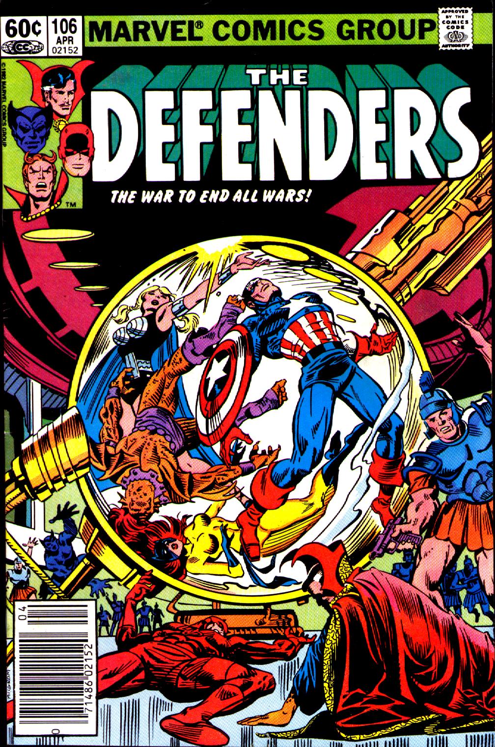 Read online The Defenders (1972) comic -  Issue #106 - 1