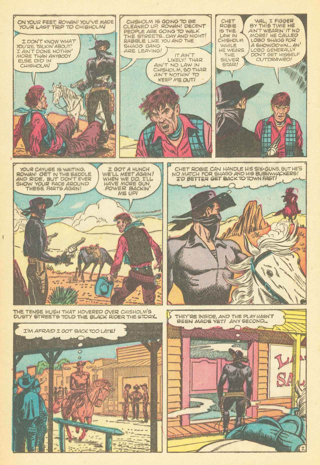 Read online Western Tales of Black Rider comic -  Issue #30 - 4