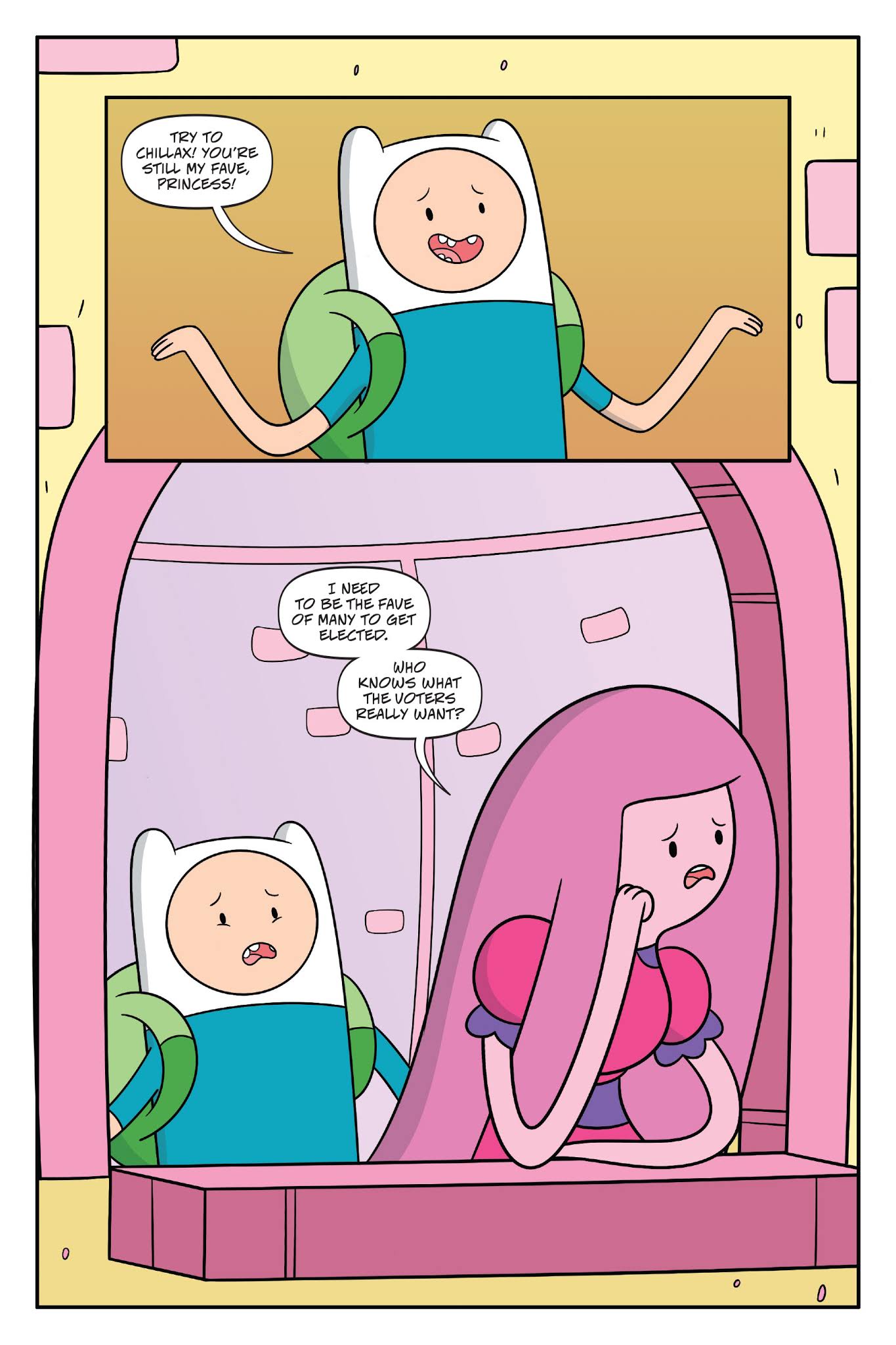 Read online Adventure Time: President Bubblegum comic -  Issue # TPB - 50