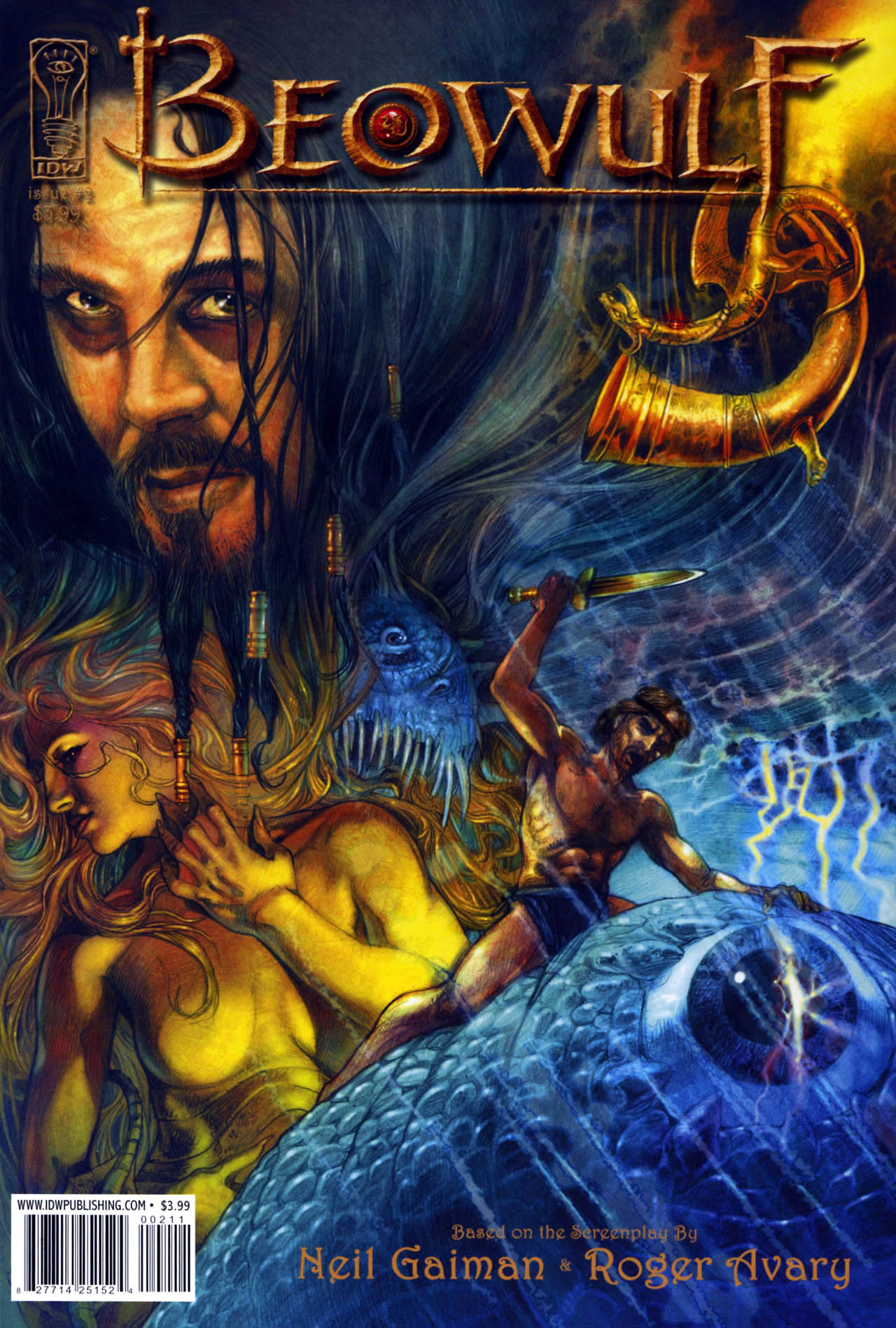 Read online Beowulf (2007) comic -  Issue #2 - 1
