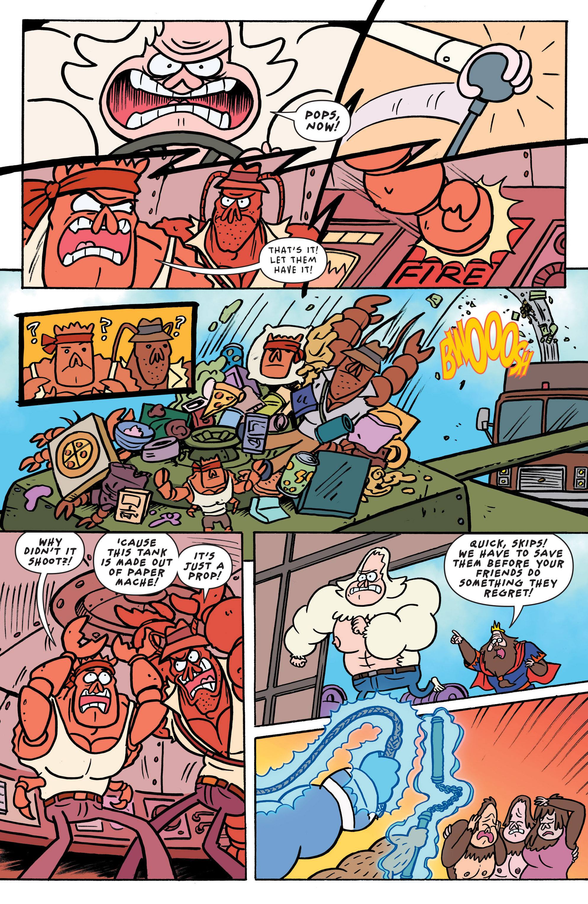 Read online Regular Show comic -  Issue #36 - 17