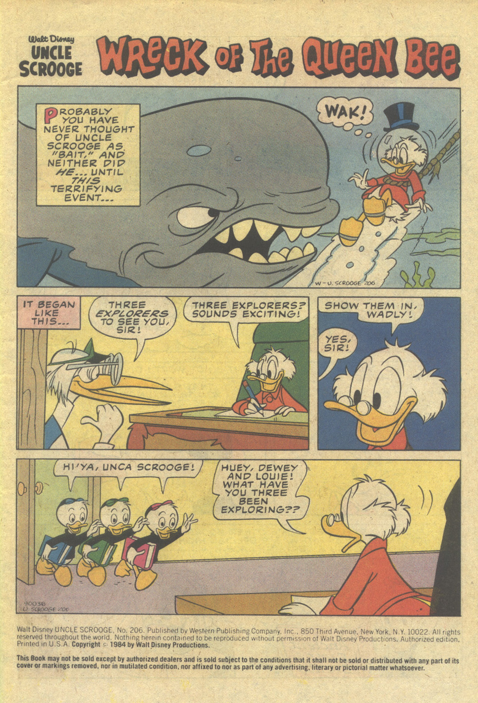 Read online Uncle Scrooge (1953) comic -  Issue #206 - 3