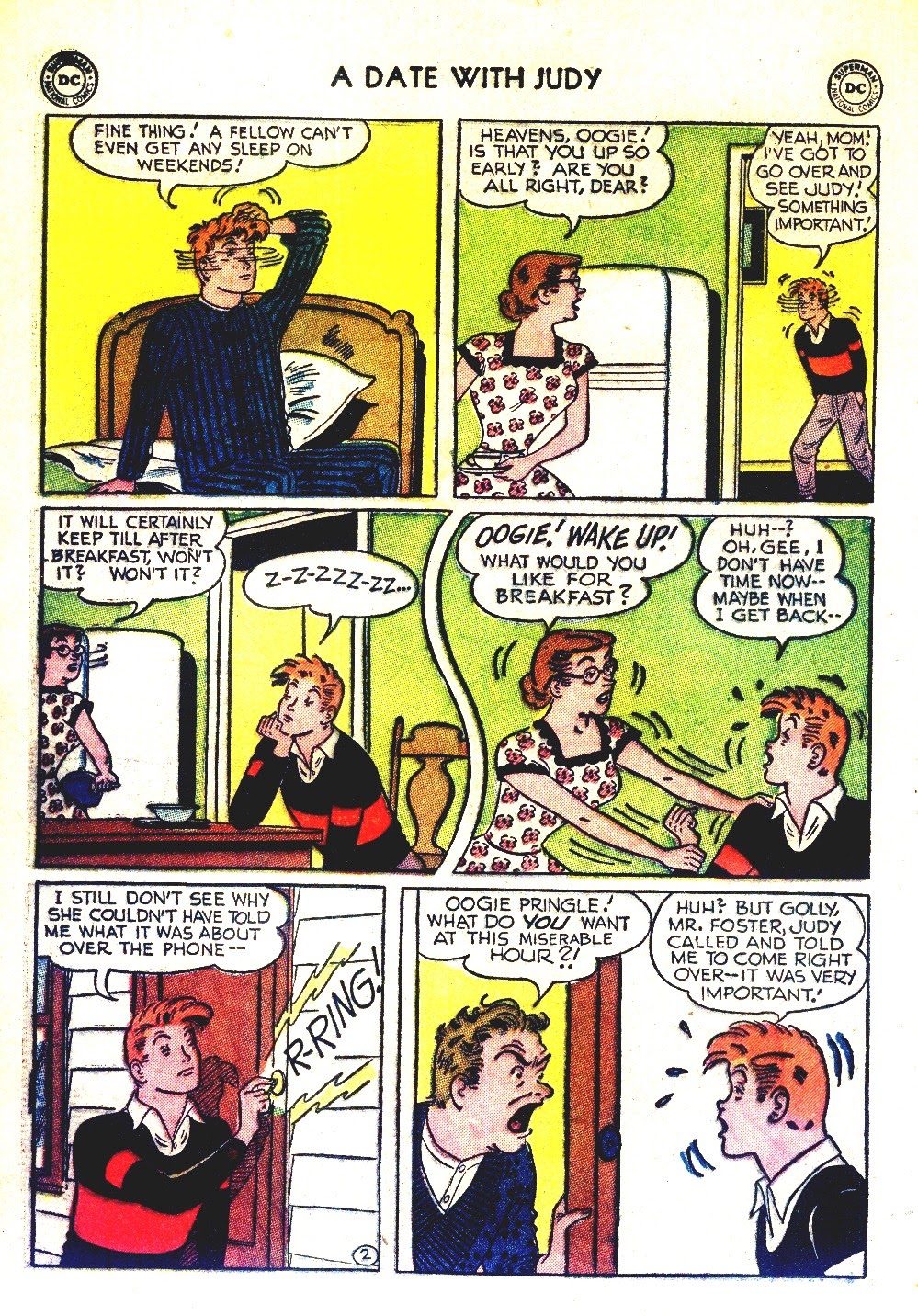 Read online A Date with Judy comic -  Issue #42 - 12