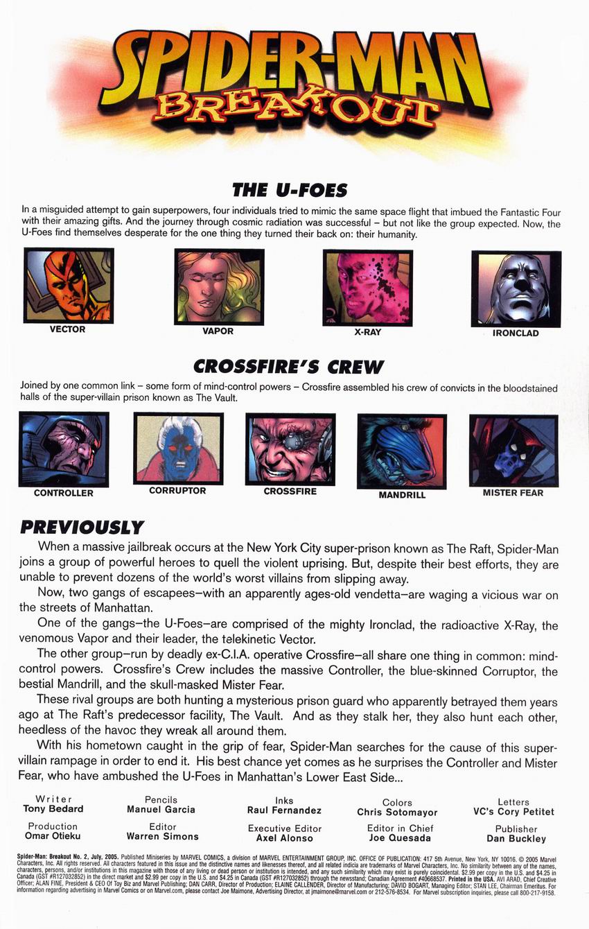 Read online Spider-Man: Breakout comic -  Issue #2 - 2
