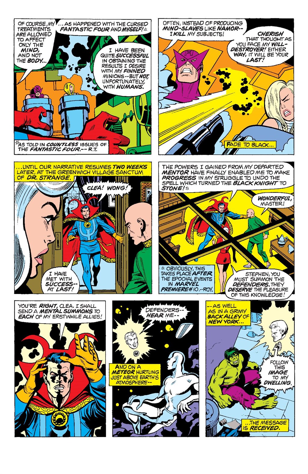 Read online Defenders Epic Collection: The Day of the Defenders comic -  Issue # TPB (Part 4) - 42