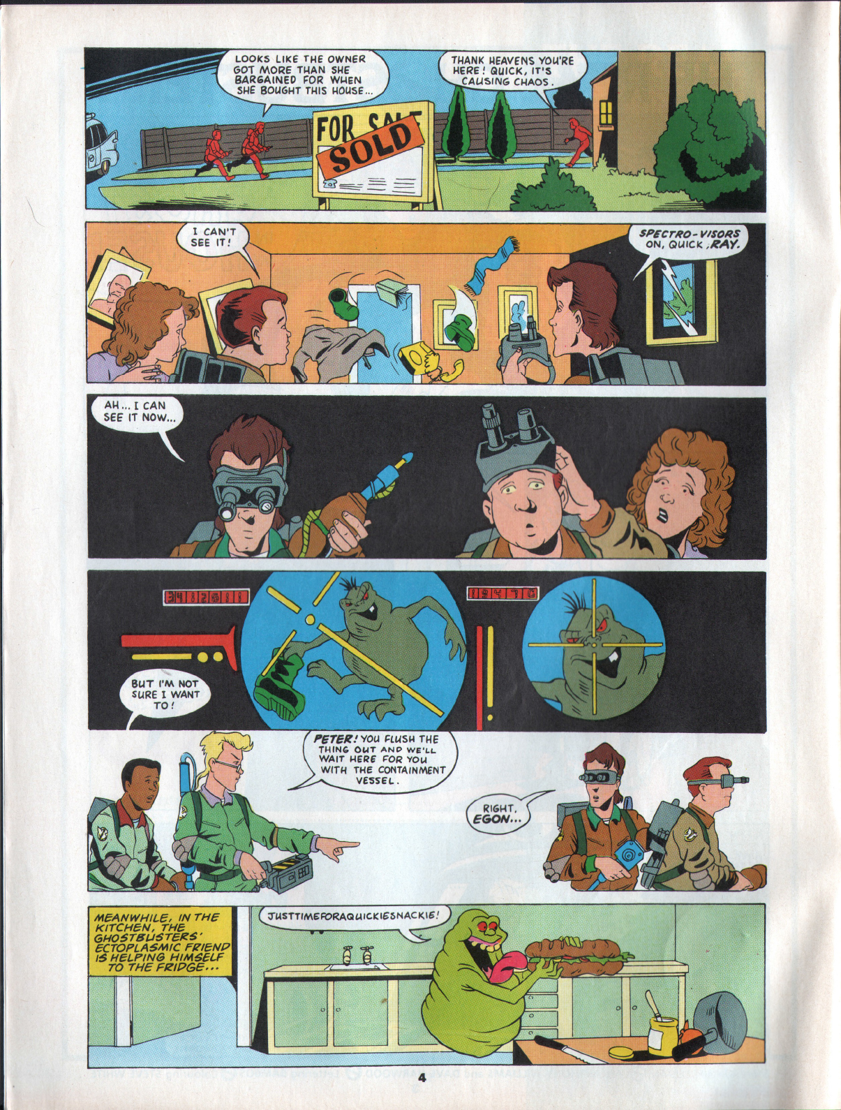 Read online The Real Ghostbusters comic -  Issue #1 - 4