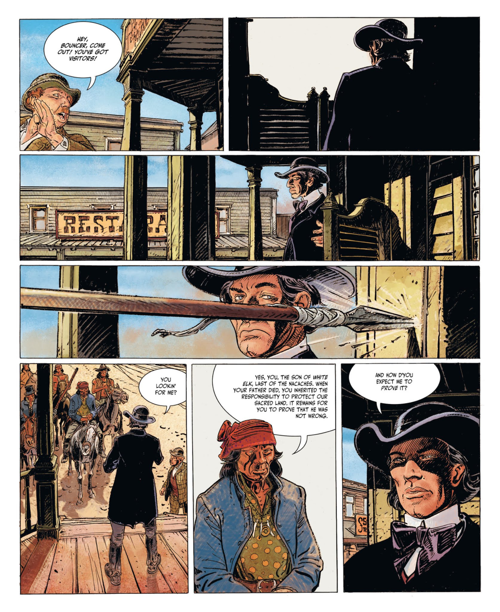 Read online Bouncer comic -  Issue #6 - 9