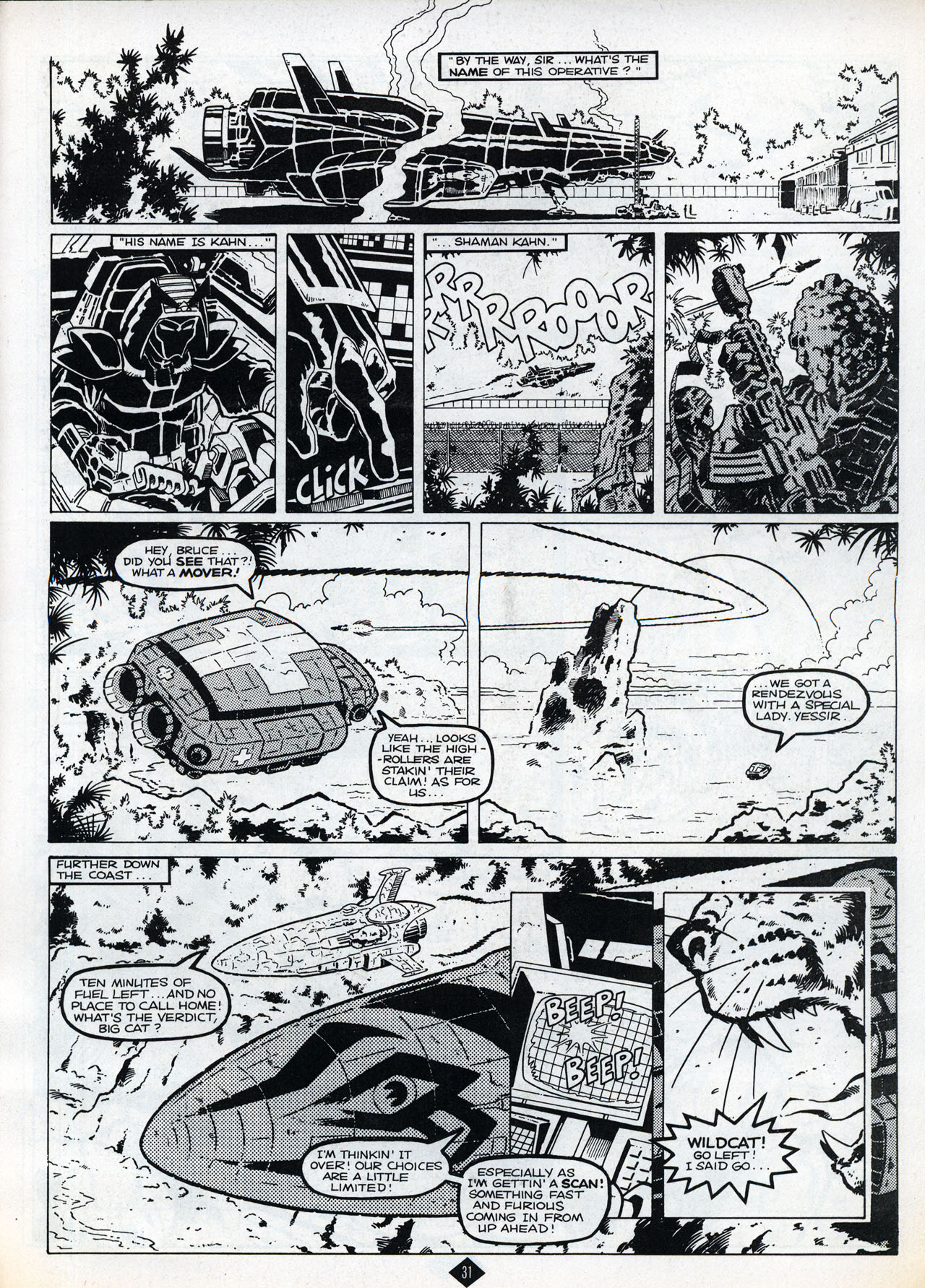Read online Captain Britain (1985) comic -  Issue #3 - 31