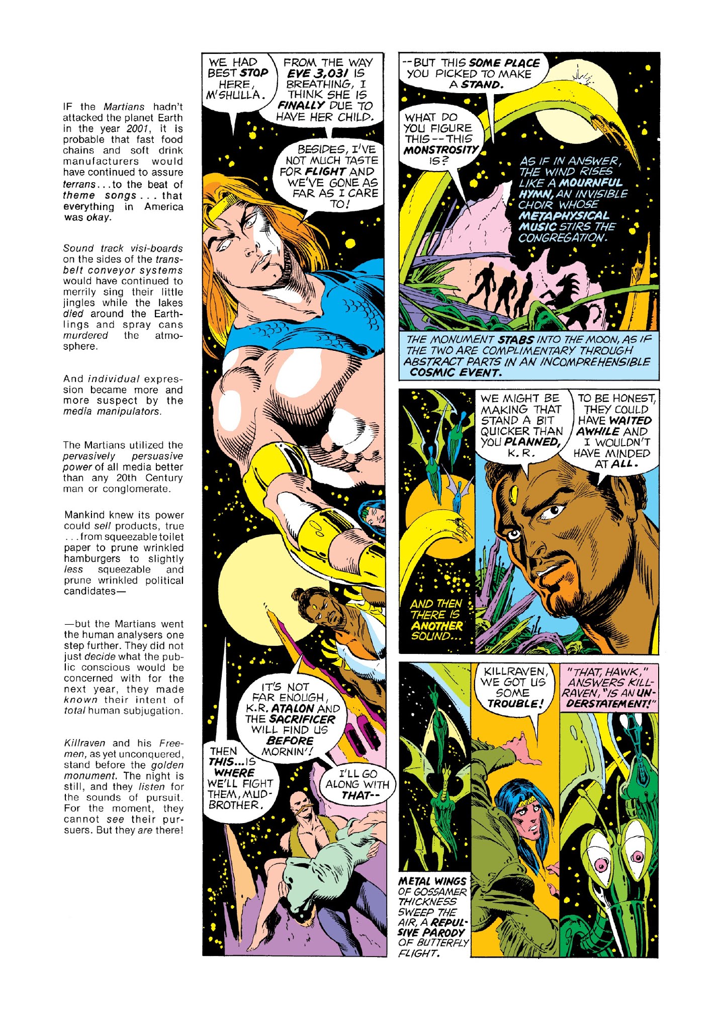 Read online Marvel Masterworks: Killraven comic -  Issue # TPB 1 (Part 3) - 29