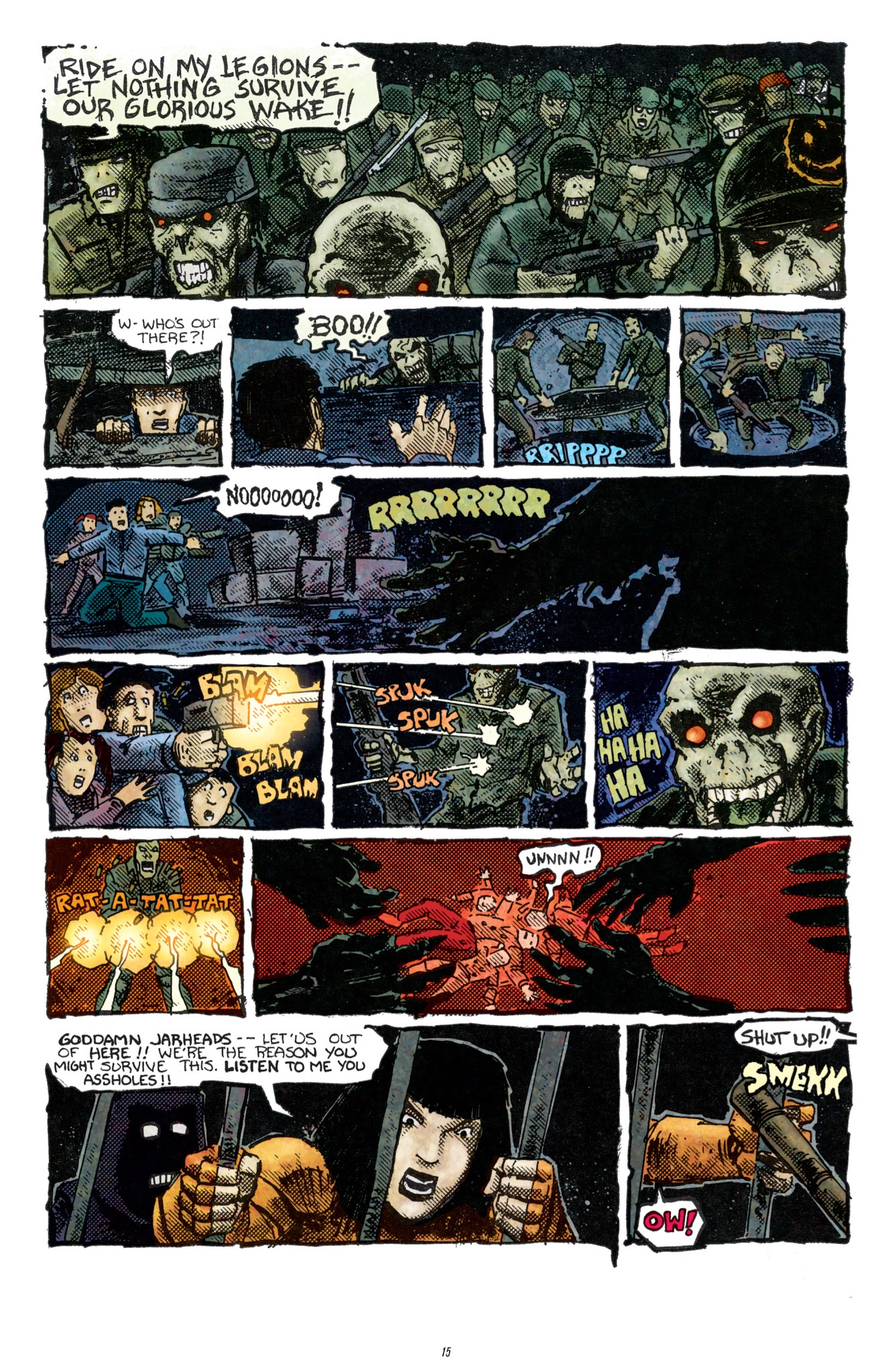 Read online Zombie War comic -  Issue #2 - 16