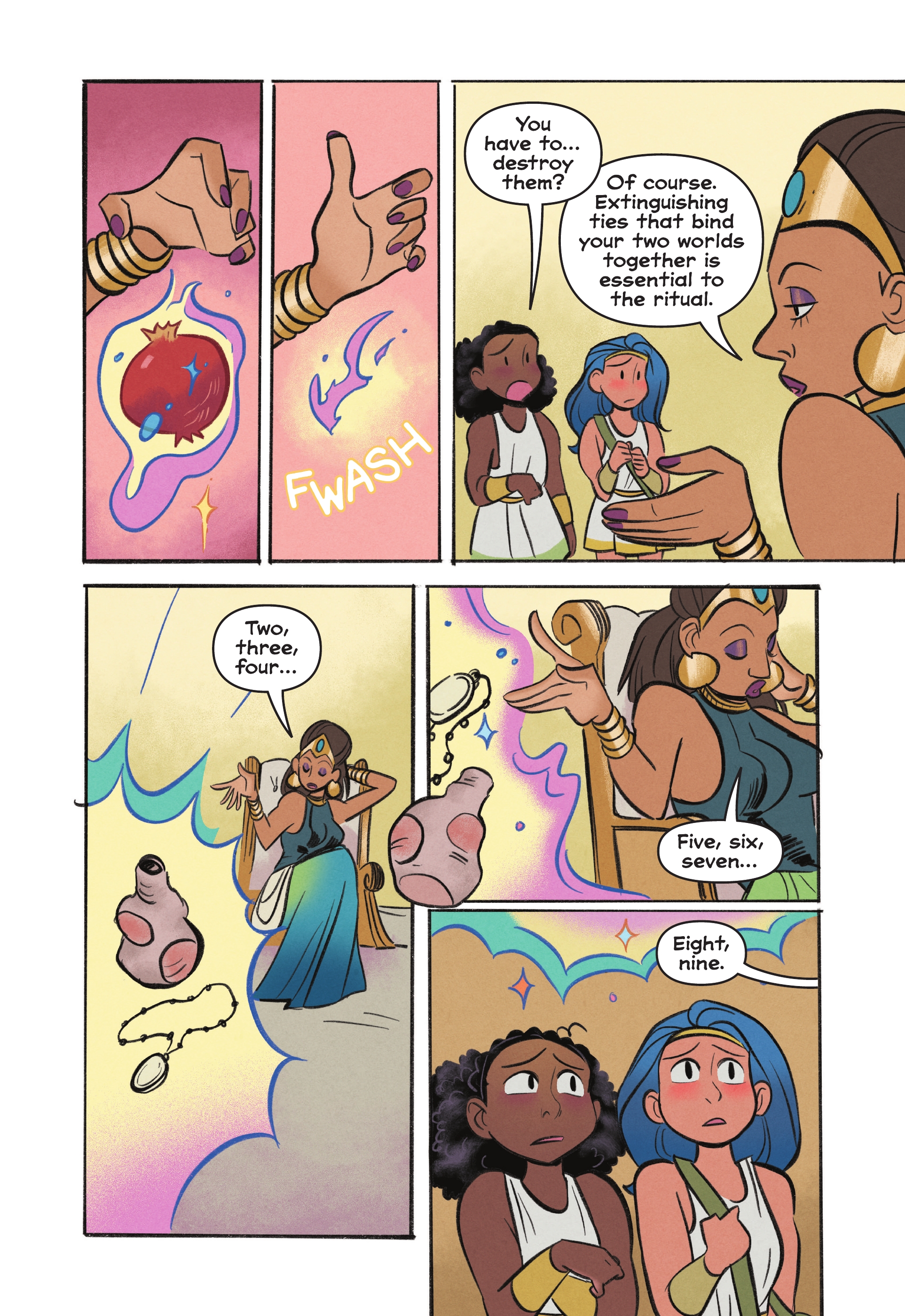 Read online Diana and Nubia: Princesses of the Amazons comic -  Issue # TPB (Part 2) - 16
