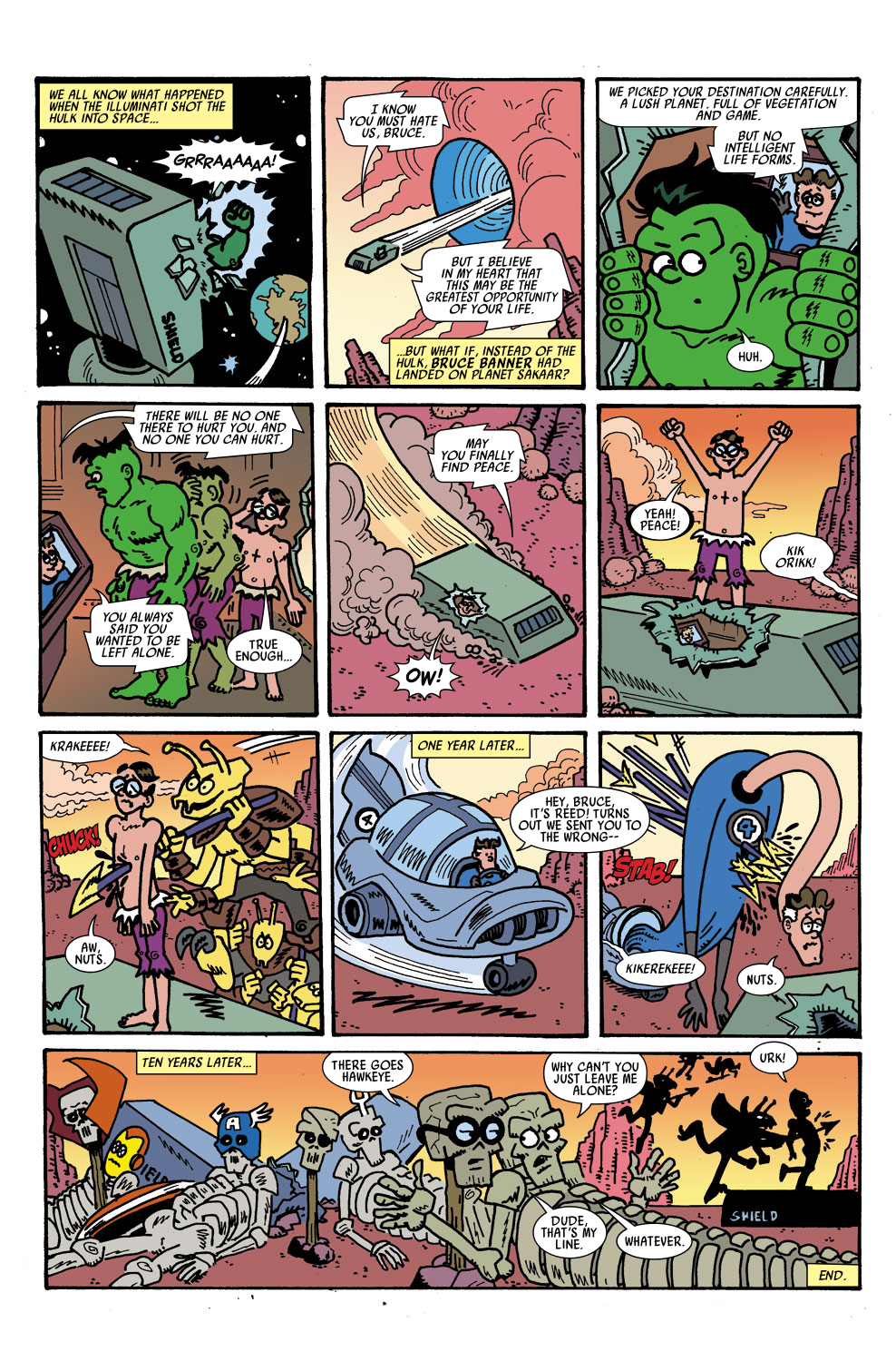 Read online Hulk: Planet Hulk Omnibus comic -  Issue # TPB (Part 6) - 60