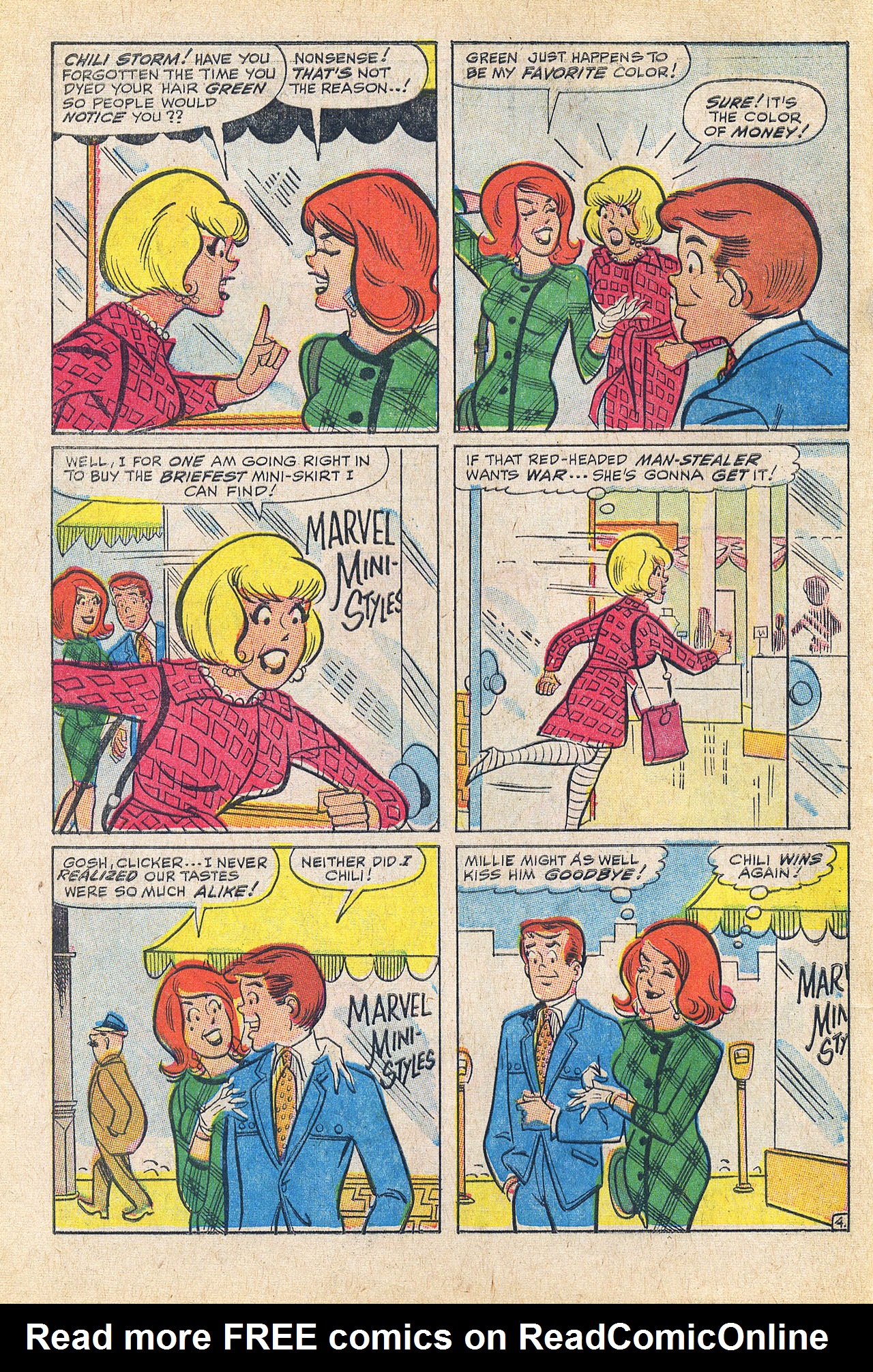 Read online Millie the Model comic -  Issue #156 - 6