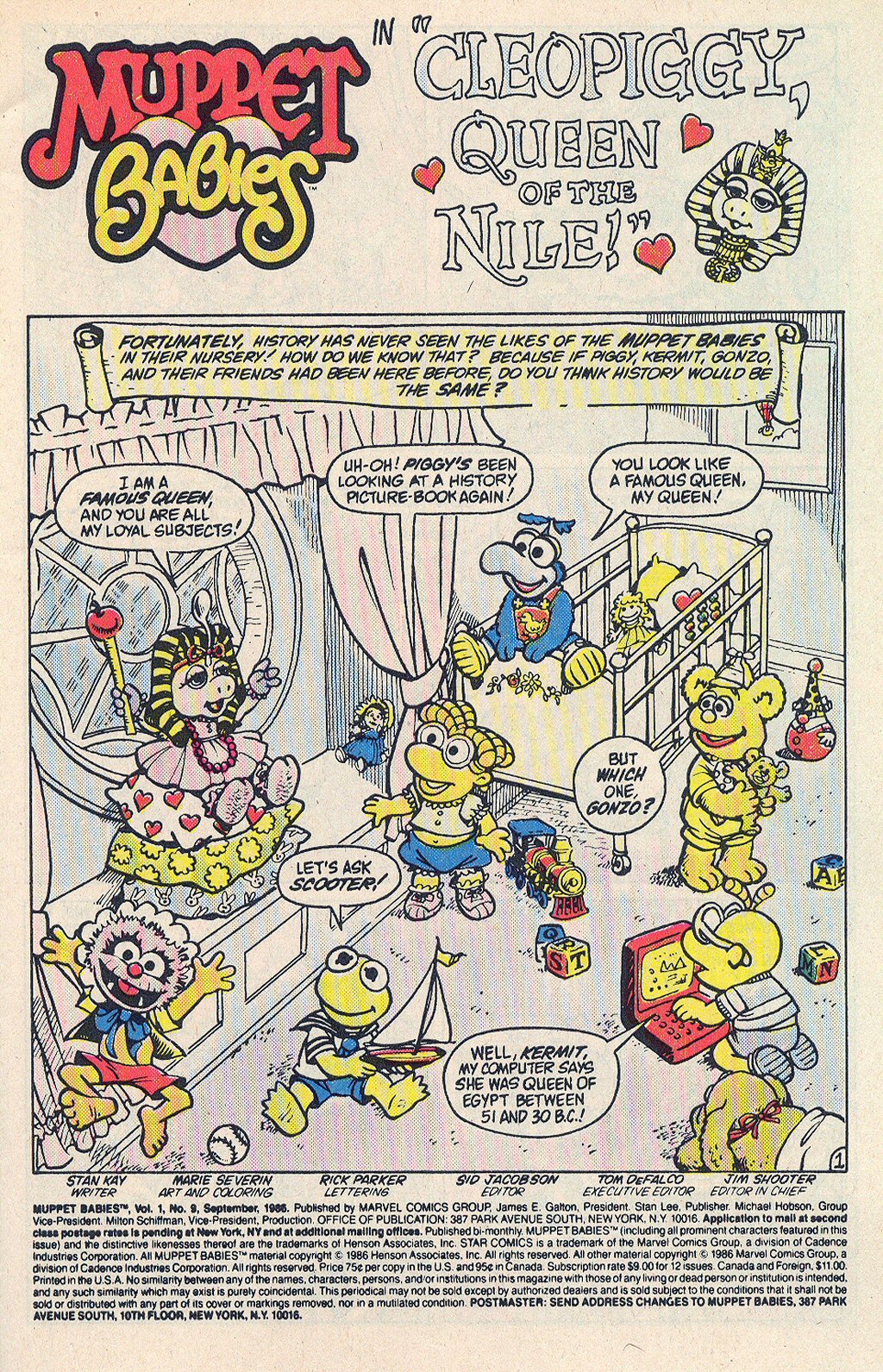Read online Muppet Babies comic -  Issue #9 - 3