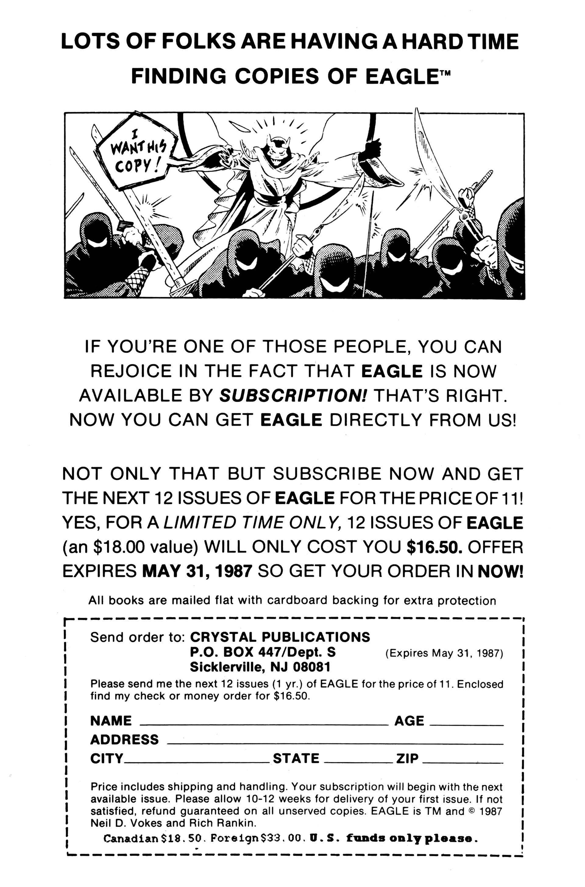 Read online Eagle comic -  Issue #3 - 32
