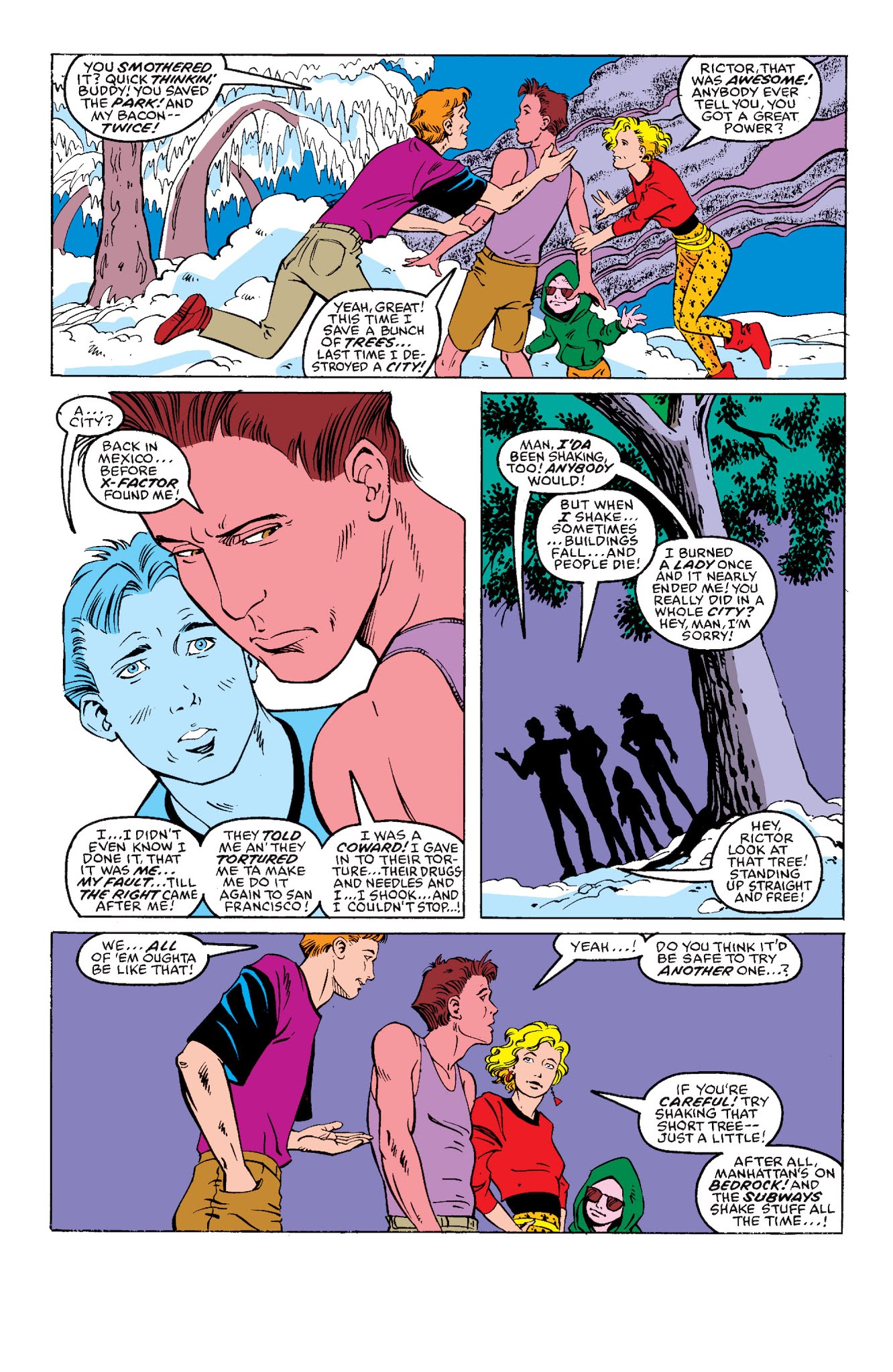 Read online X-Men: Fall of the Mutants comic -  Issue # TPB 2 (Part 1) - 70