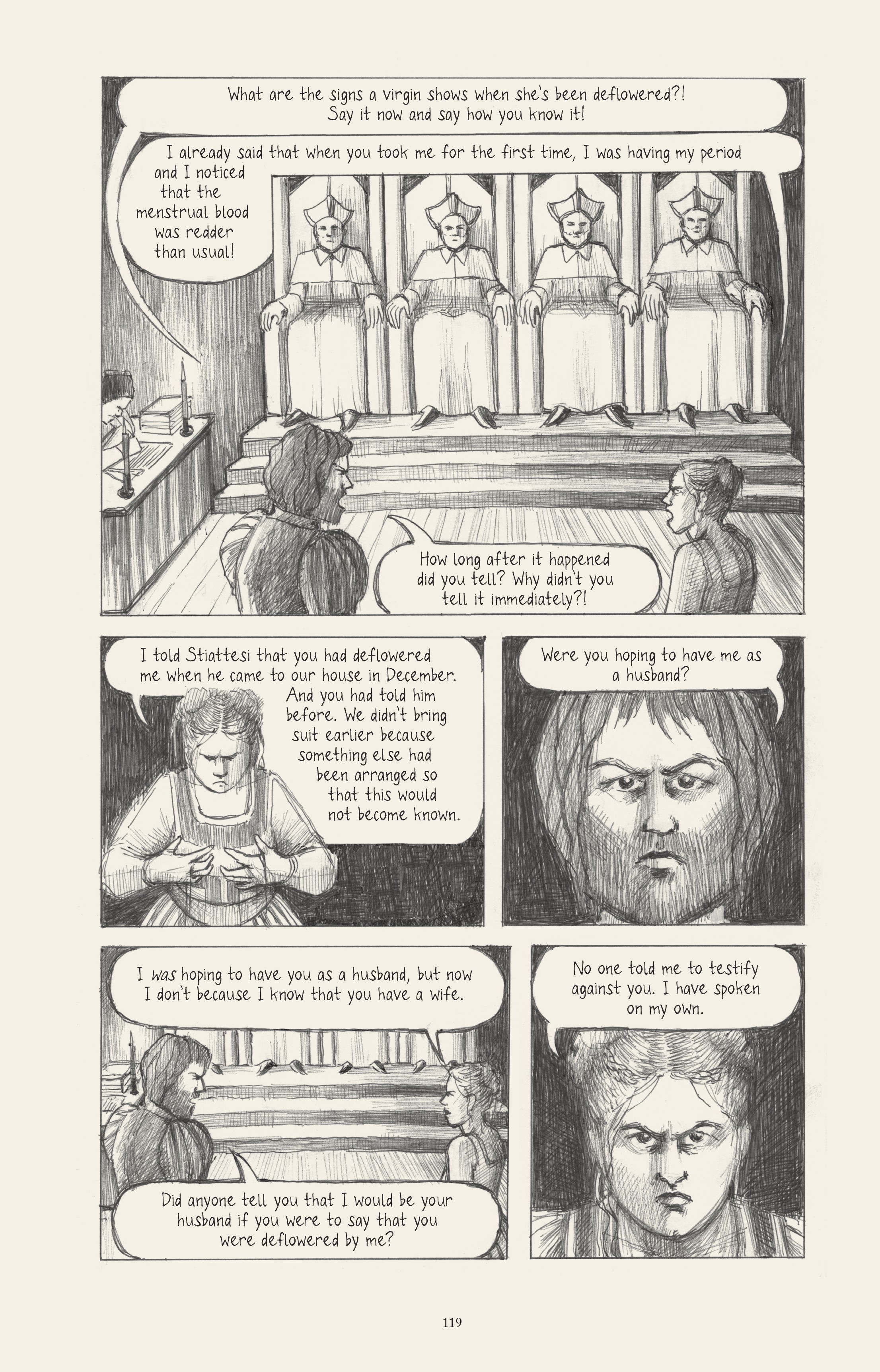 Read online I Know What I Am: The Life and Times of Artemisia Gentileschi comic -  Issue # TPB (Part 2) - 27