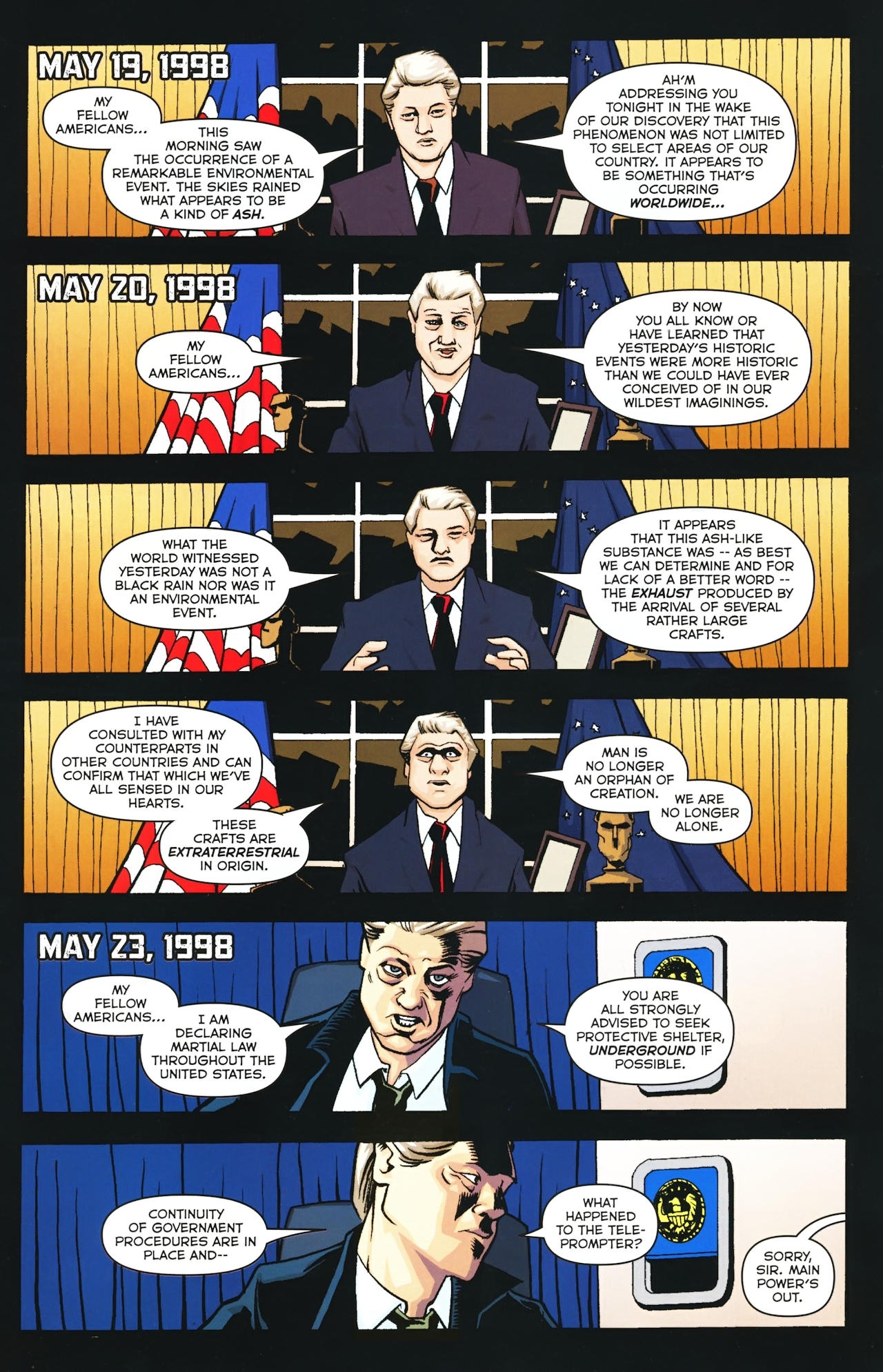 Read online Resurrection (2009) comic -  Issue #1 - 3