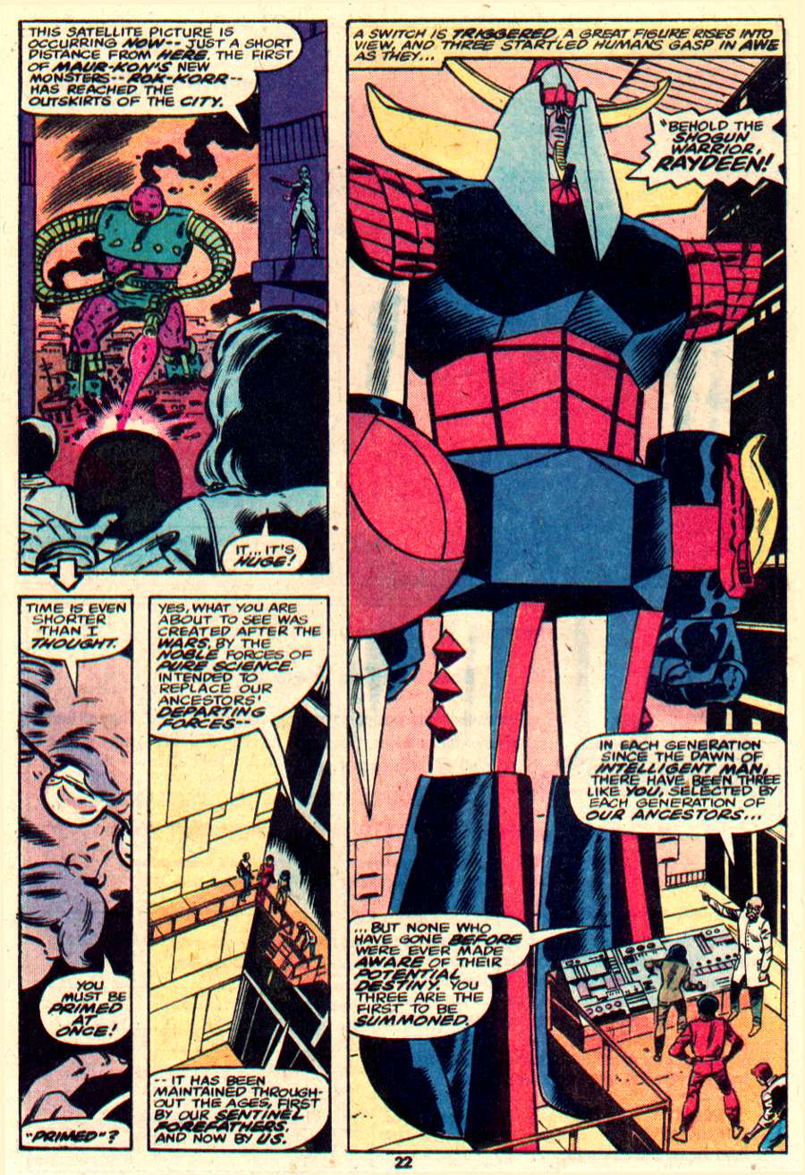 Read online Shogun Warriors comic -  Issue #1 - 14