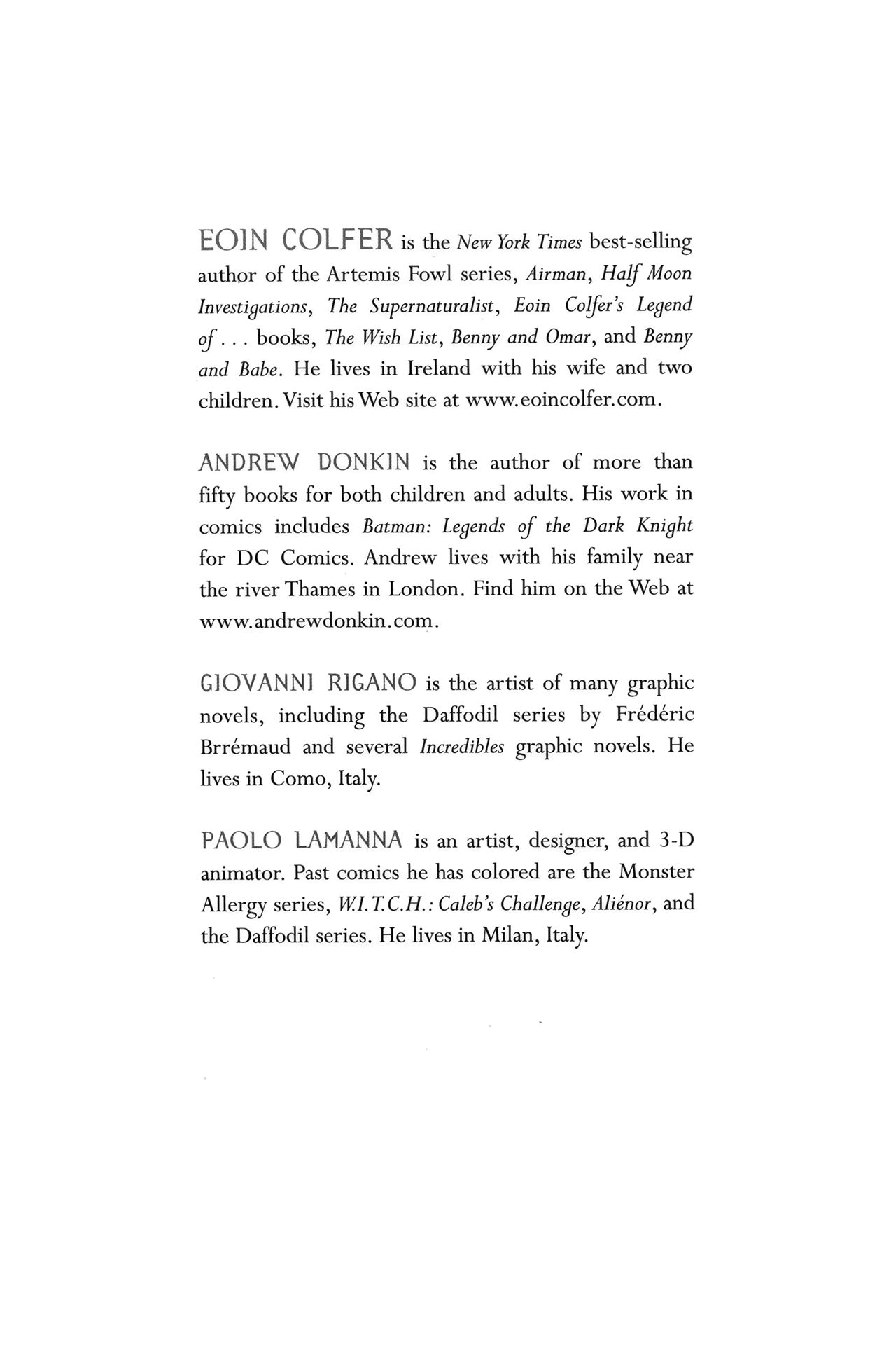 Read online Artemis Fowl: The Arctic Incident comic -  Issue # TPB - 129