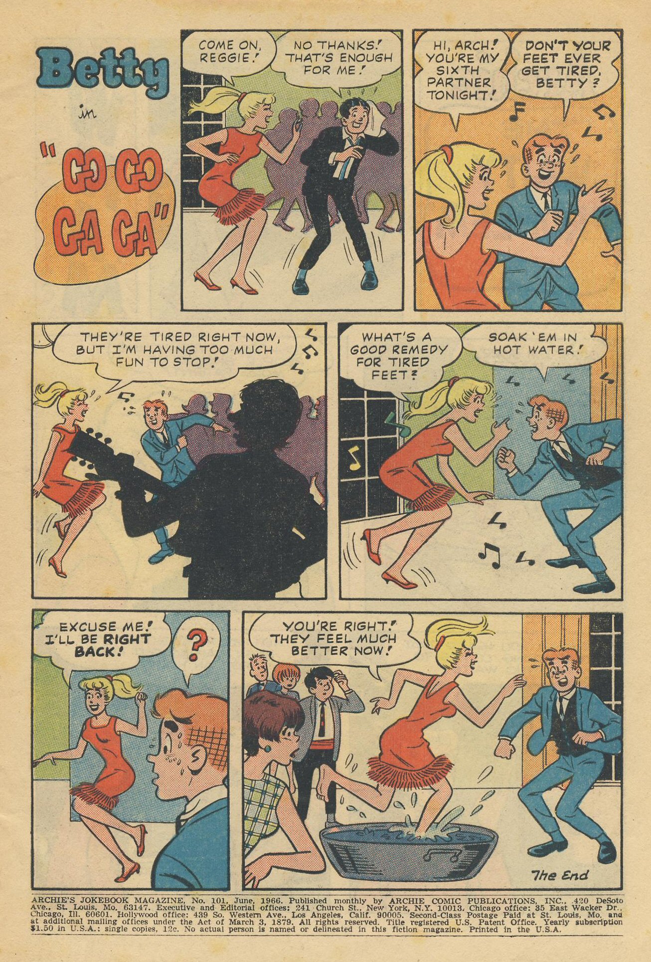 Read online Archie's Joke Book Magazine comic -  Issue #101 - 3